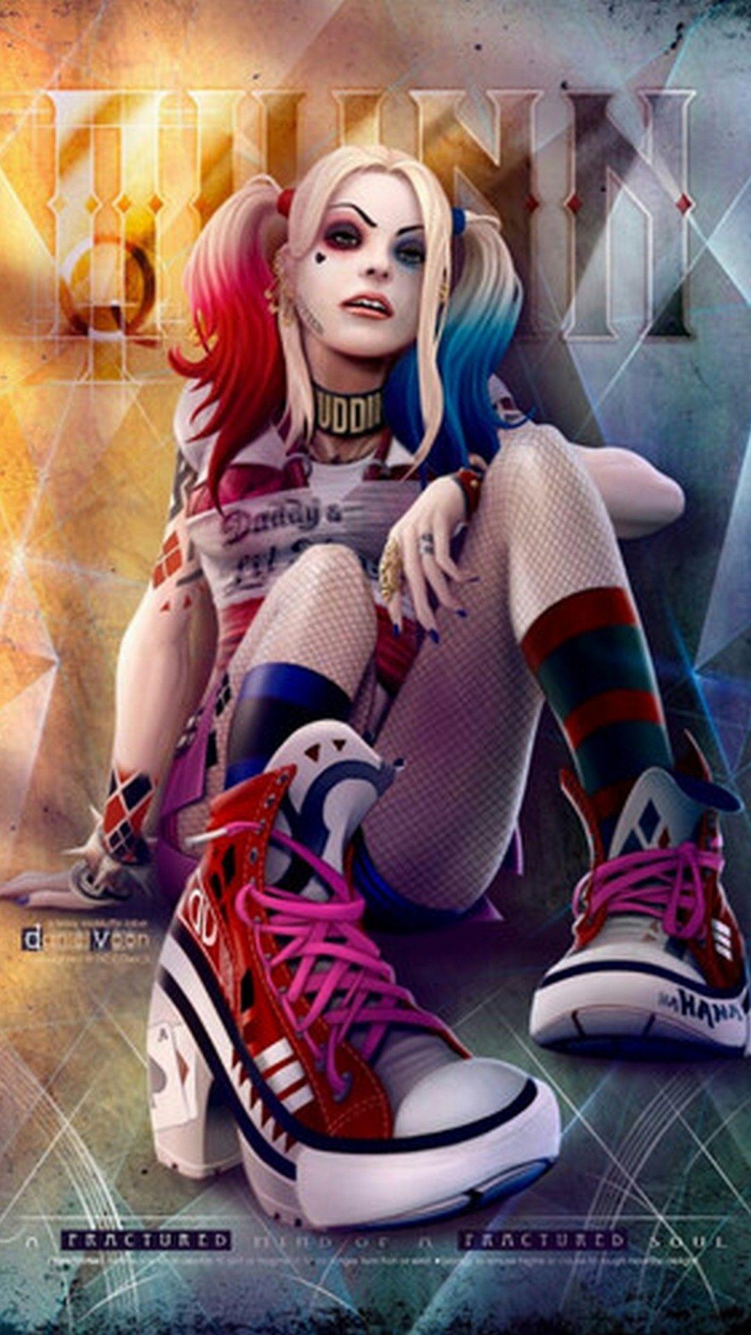 1080x1920 Harley Quinn Wallpaper
