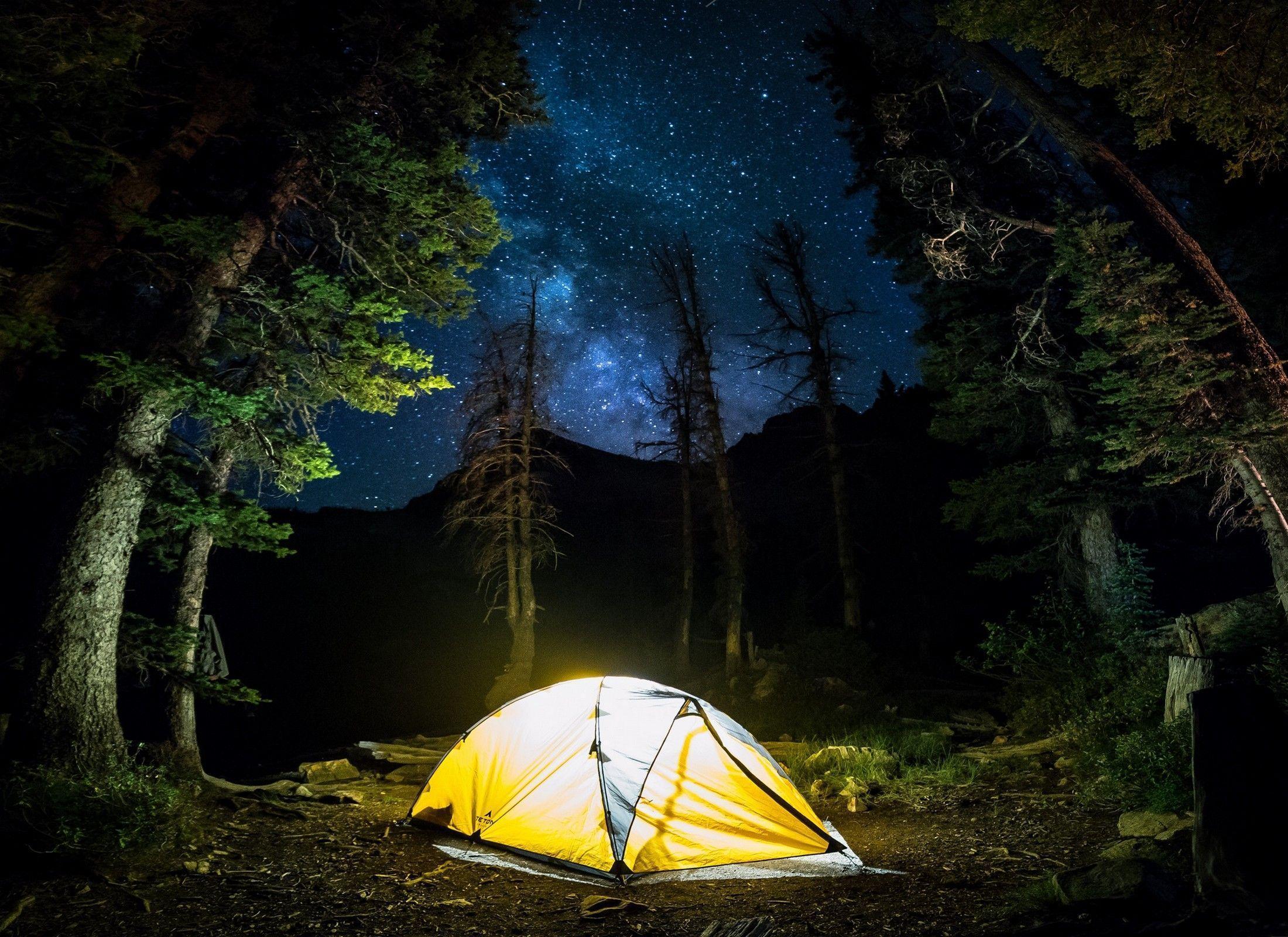 2200x1600 Camping HD Wallpaper