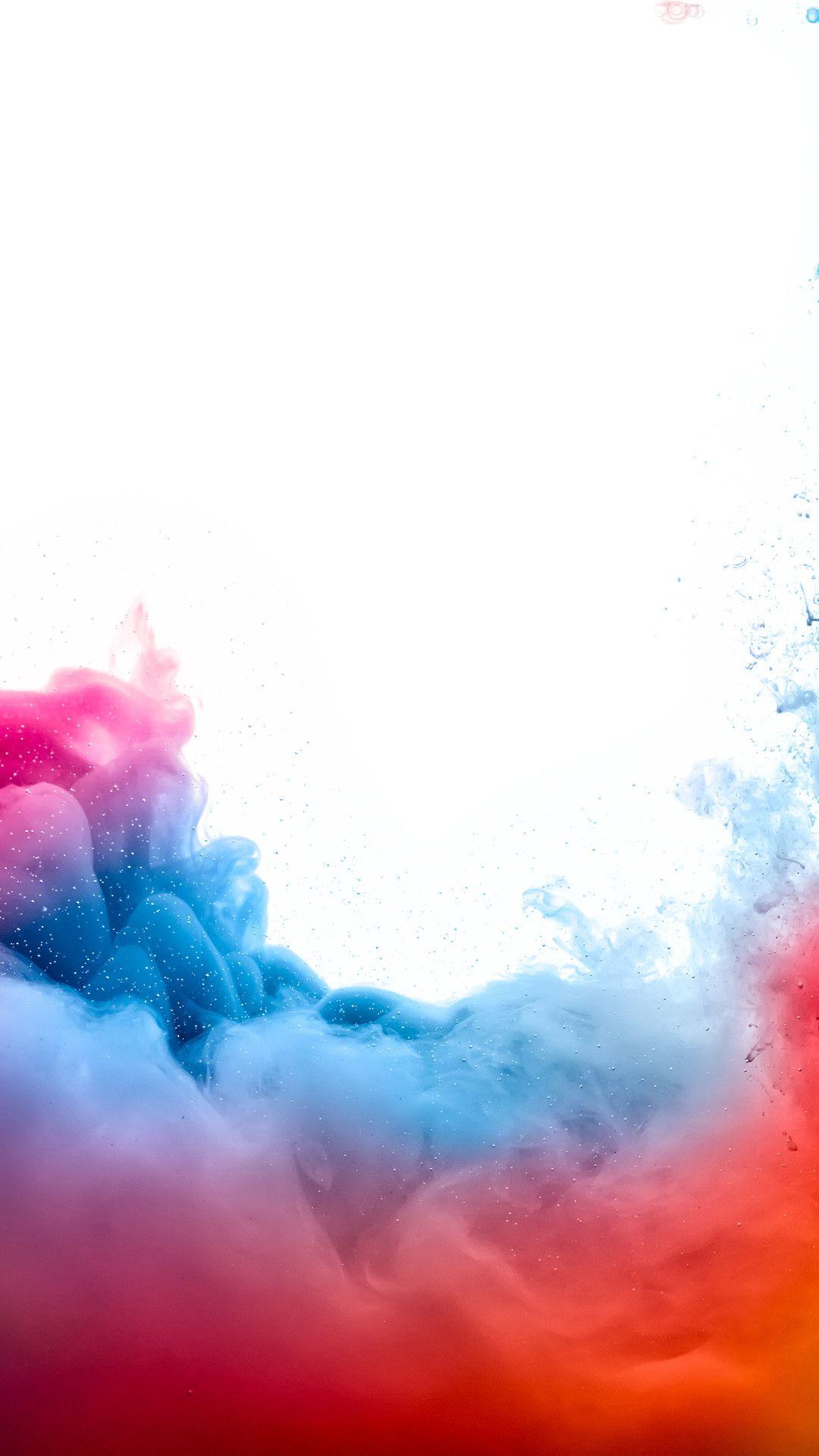 1080x1920 Colorful Smoke Wallpaper