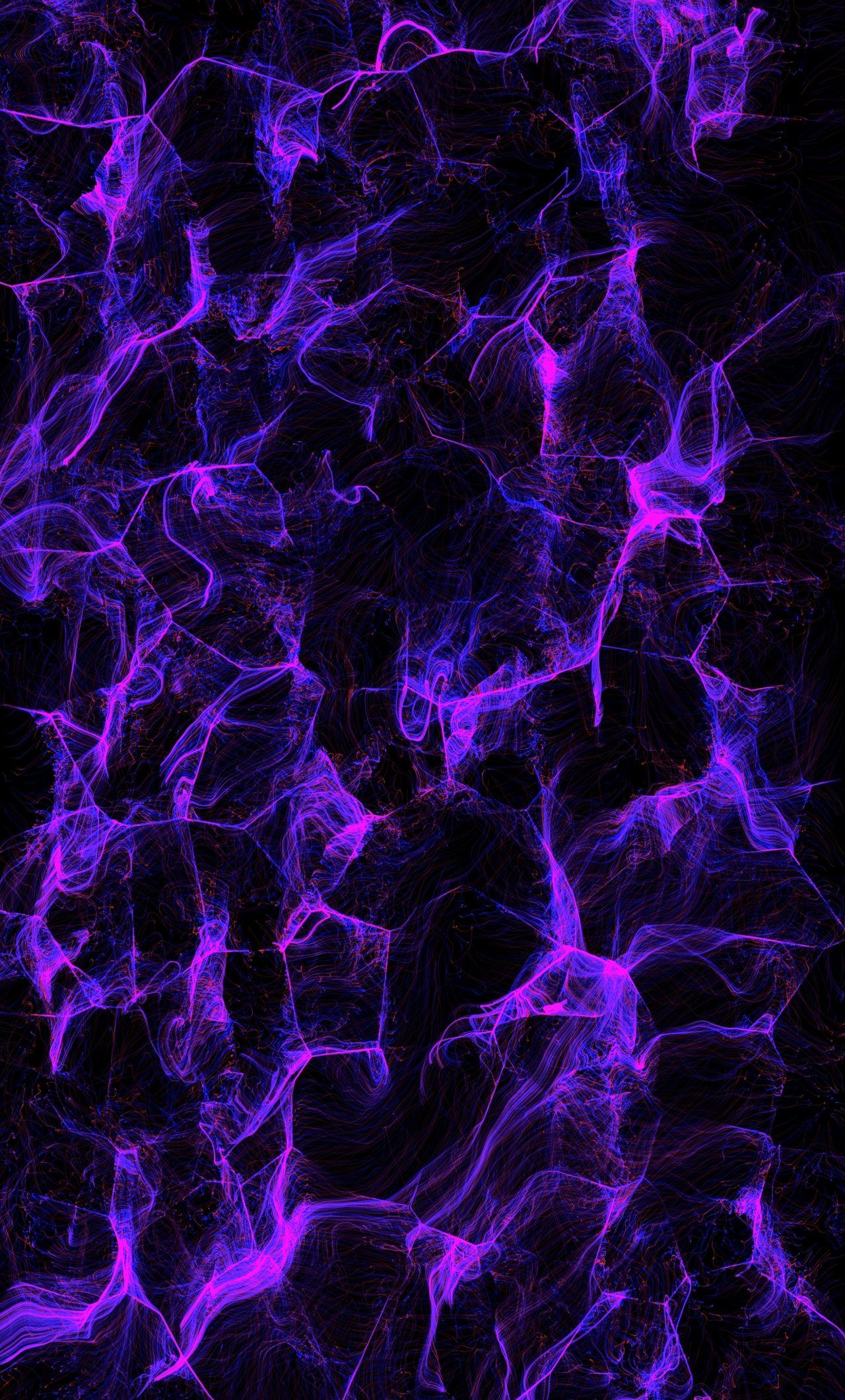 1280x2120 Download 1280x2120 wallpaper smoke, lilac, colored, smoke, iphone
