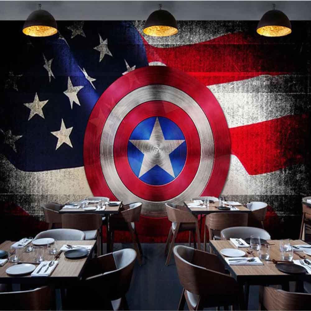 1000x1000 Milofi Custom 3D Wallpaper Mural 3D Avengers Wallpaper Mural