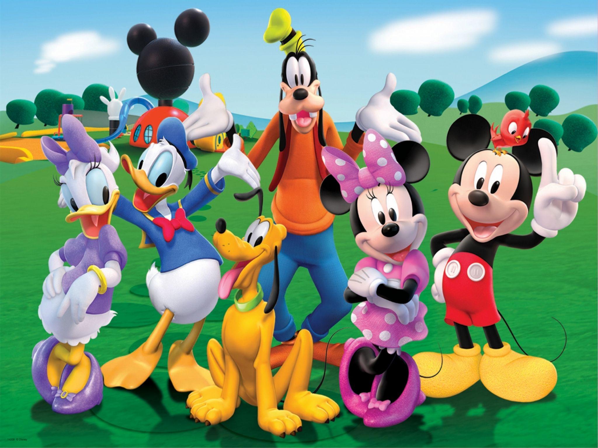 2048x1536 Mickey Mouse Donald Duck Daisy Walt Disney Free HD Wall Paper