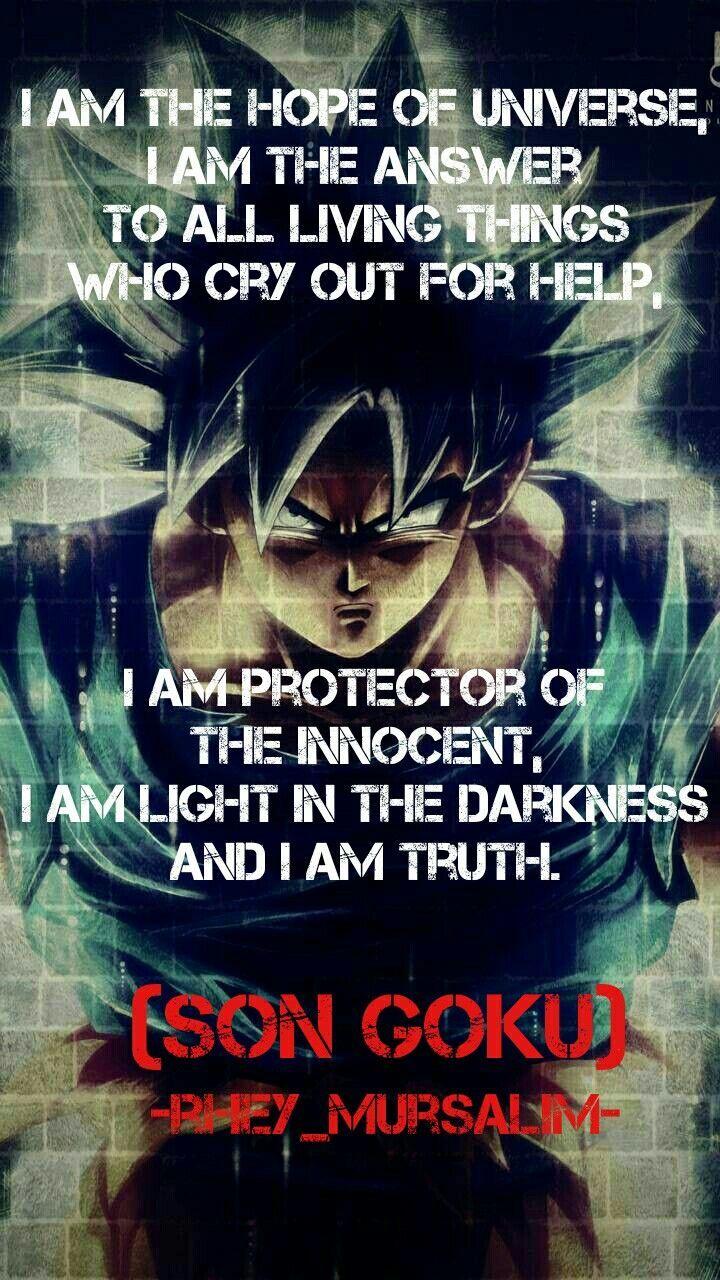 Goku Quotes Wallpapers Top Free Goku Quotes Backgrounds Wallpaperaccess