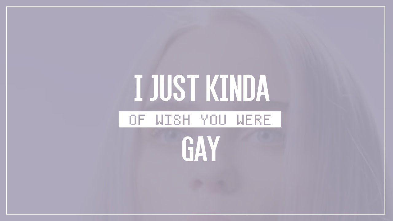 1280x720 Billie Eilish Wish You Were Gay Wallpaper