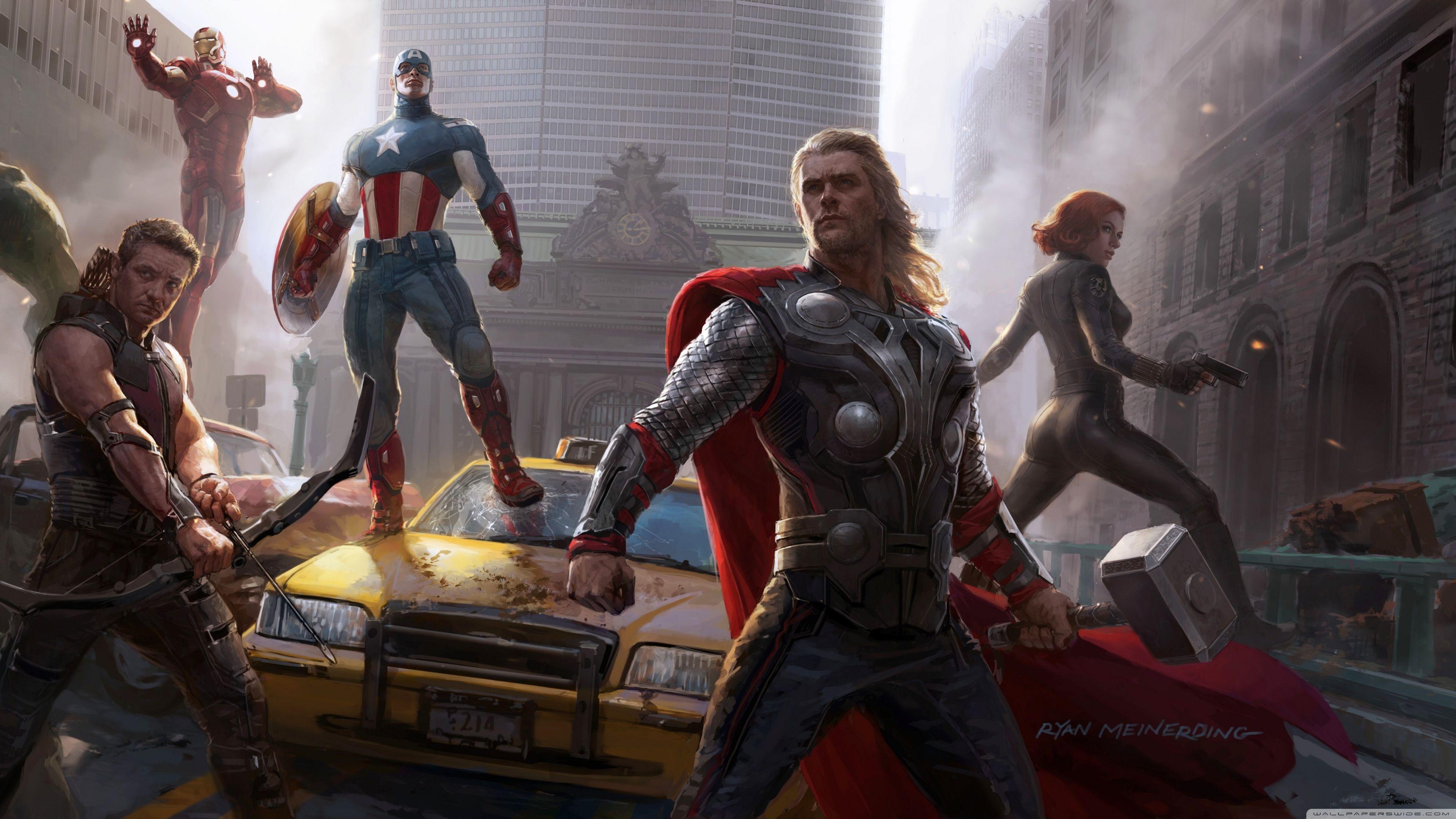 3840x2160 Avengers 4K HD Wallpaper