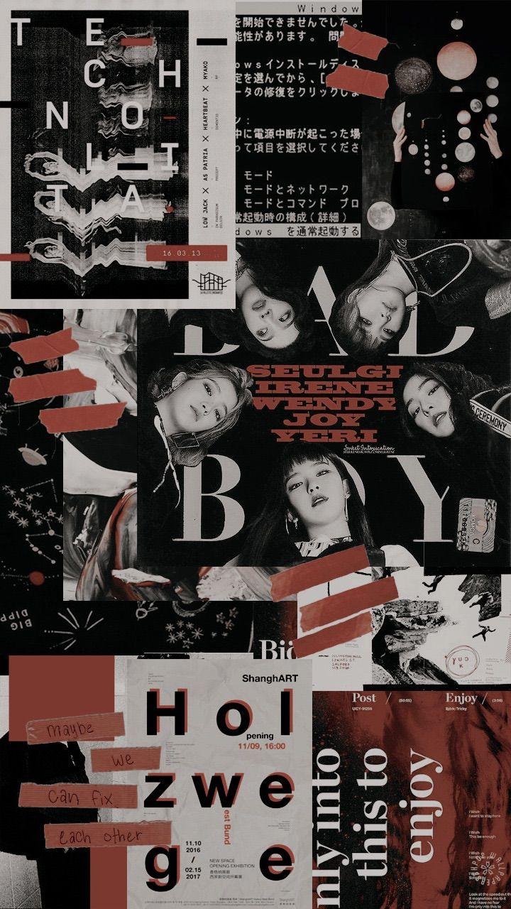 720x1280 red velvet wallpaper