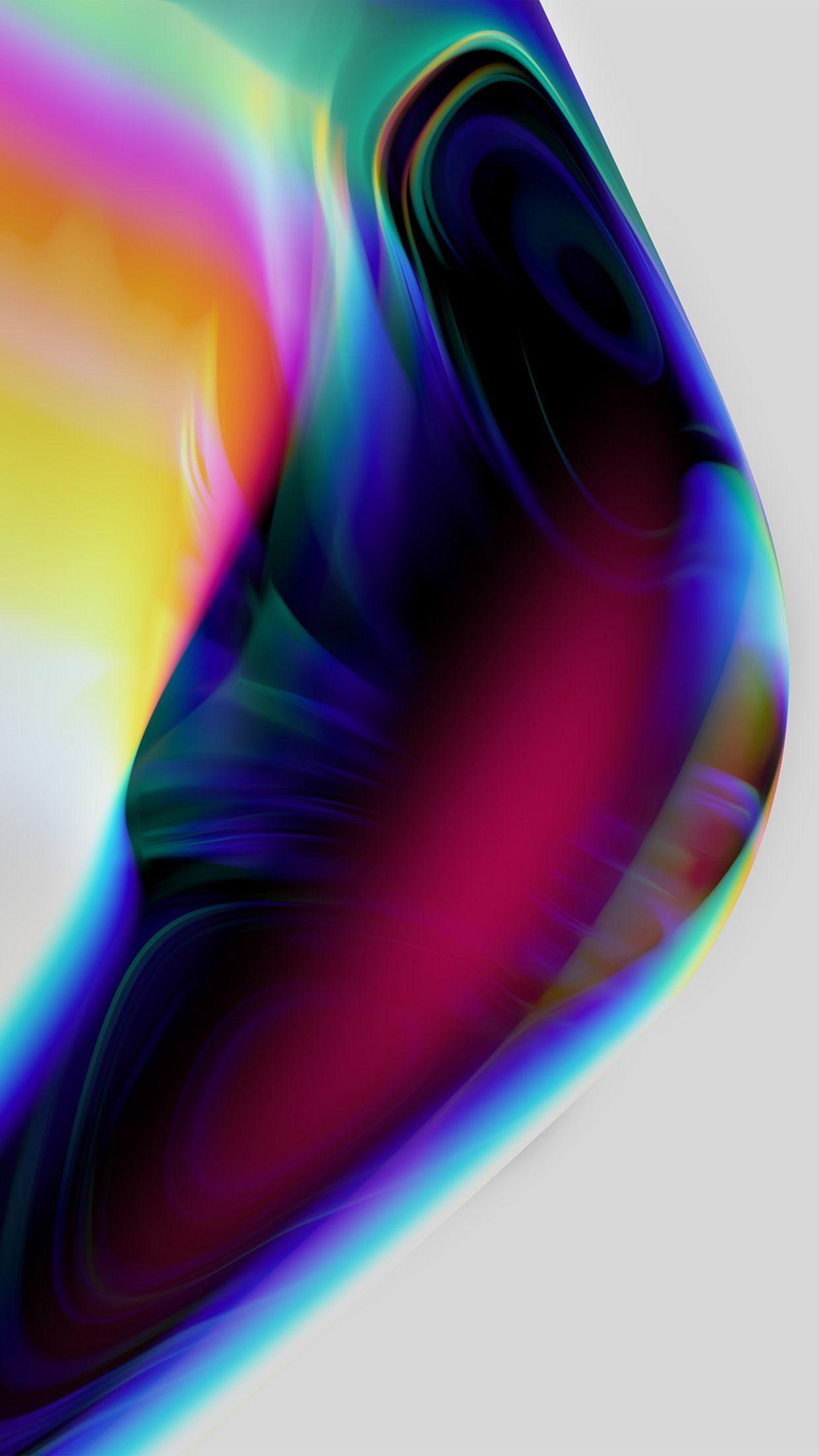 1242x2208 Rainbow Lens Background Color Art Illustration Digital Wallpaper