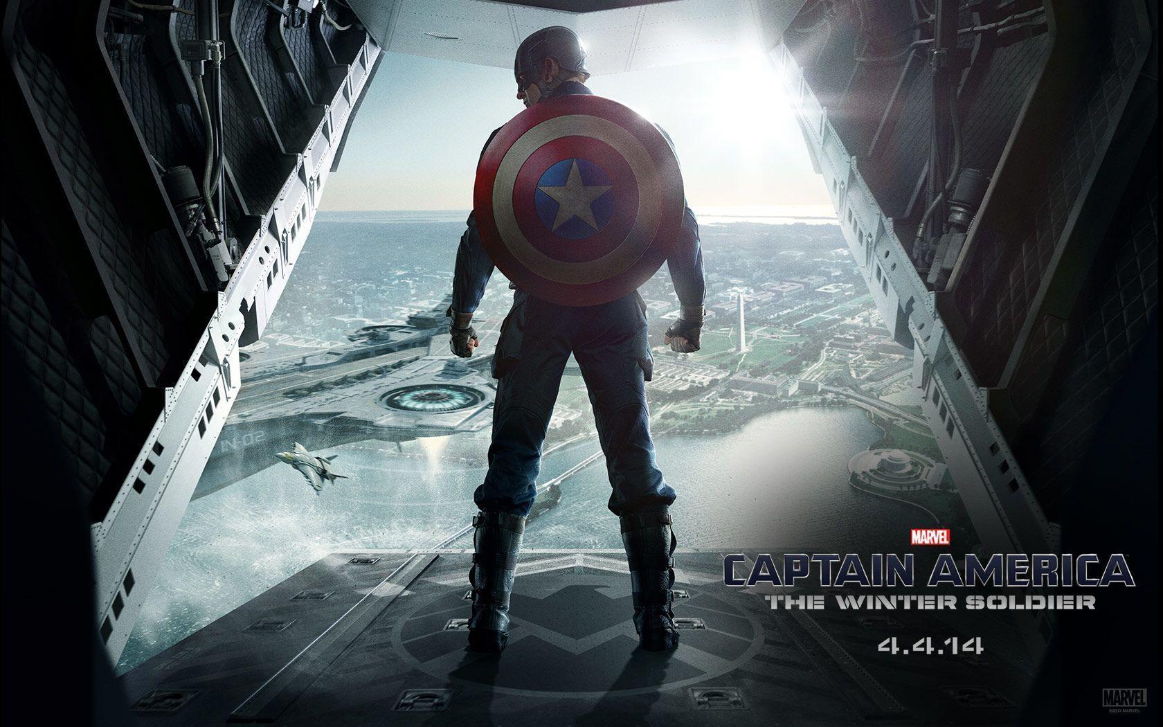 1680x1050 Captain America: Winter Soldier Wallpaper