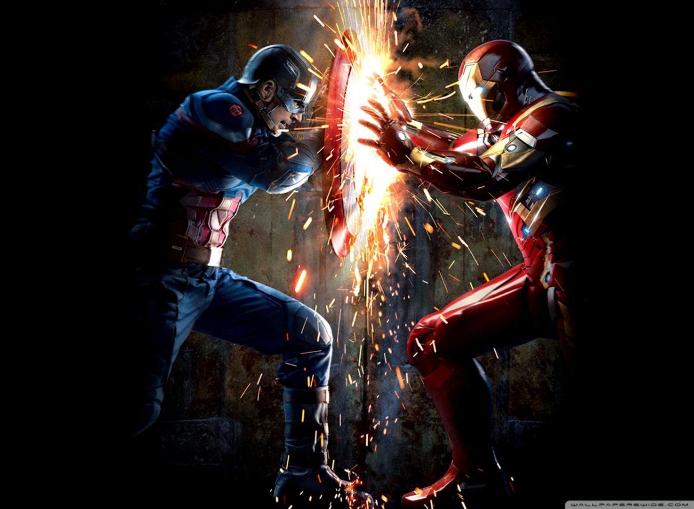 1353x993 Captain America Civil War ❤ 4k HD Desktop Wallpaper