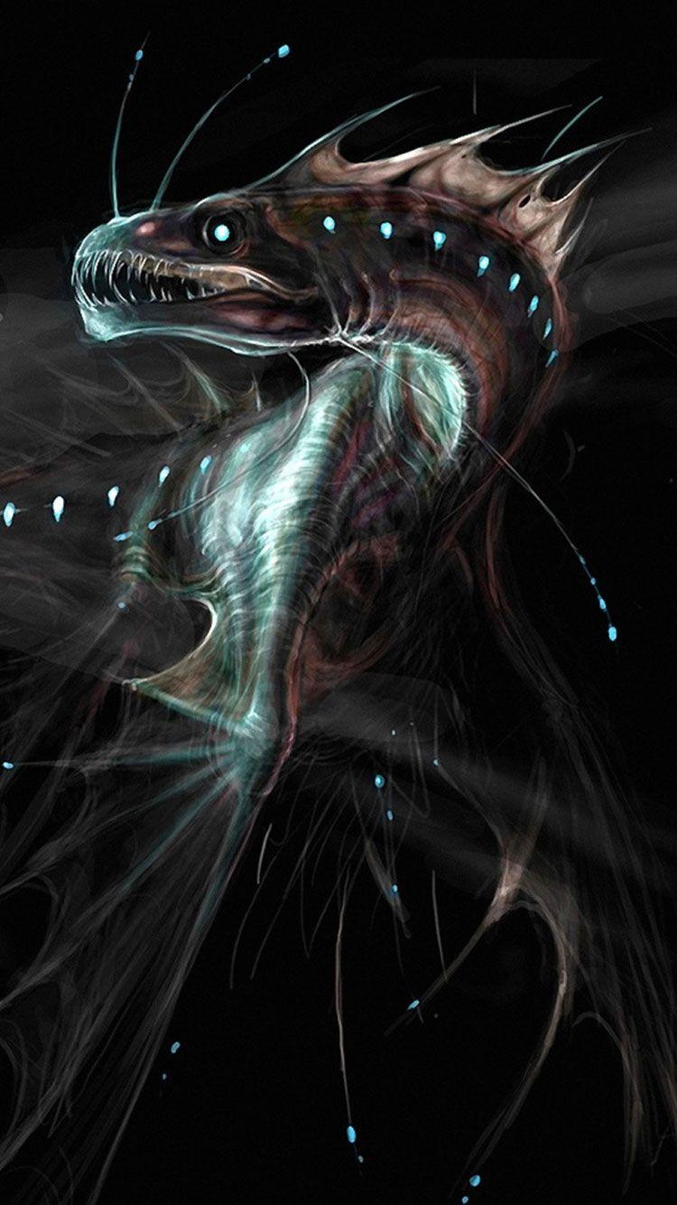 750x1334 HD Abyss iPhone Wallpaper