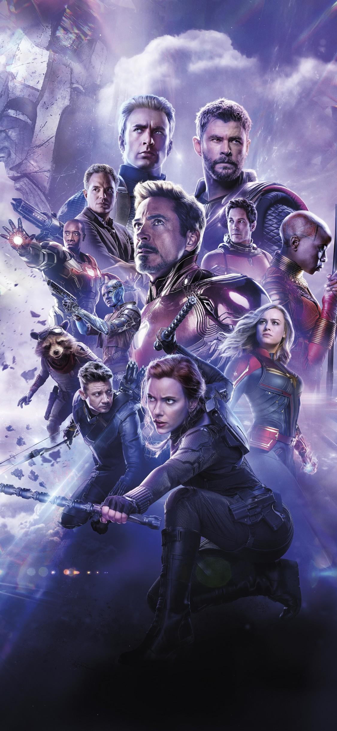 1125x2436 Avengers Endgame iPhone X Wallpaper