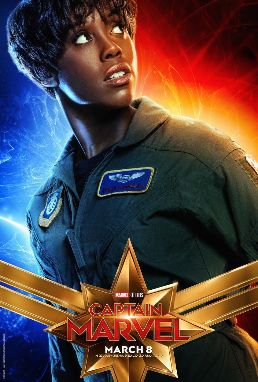844x1250 Captain Marvel Character Posters. Carol Danvers, Goose the Cat