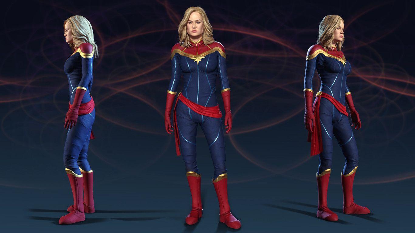 1366x768 Captain Marvel, Siddesh Tamse