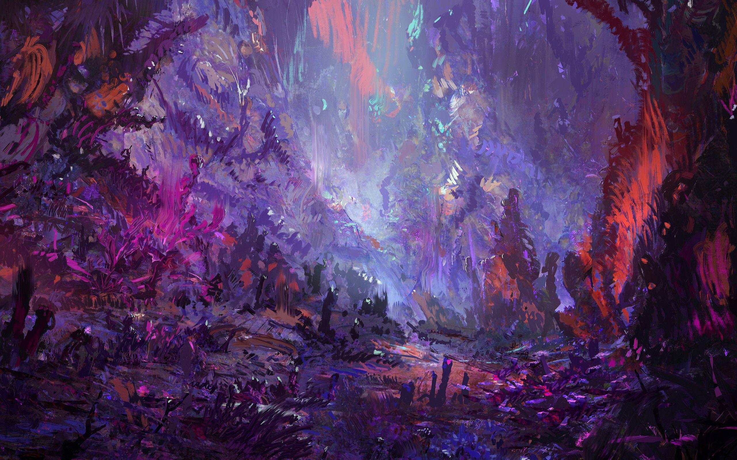 2560x1600 Illustration Digital Art Science Fiction Cyberpunk