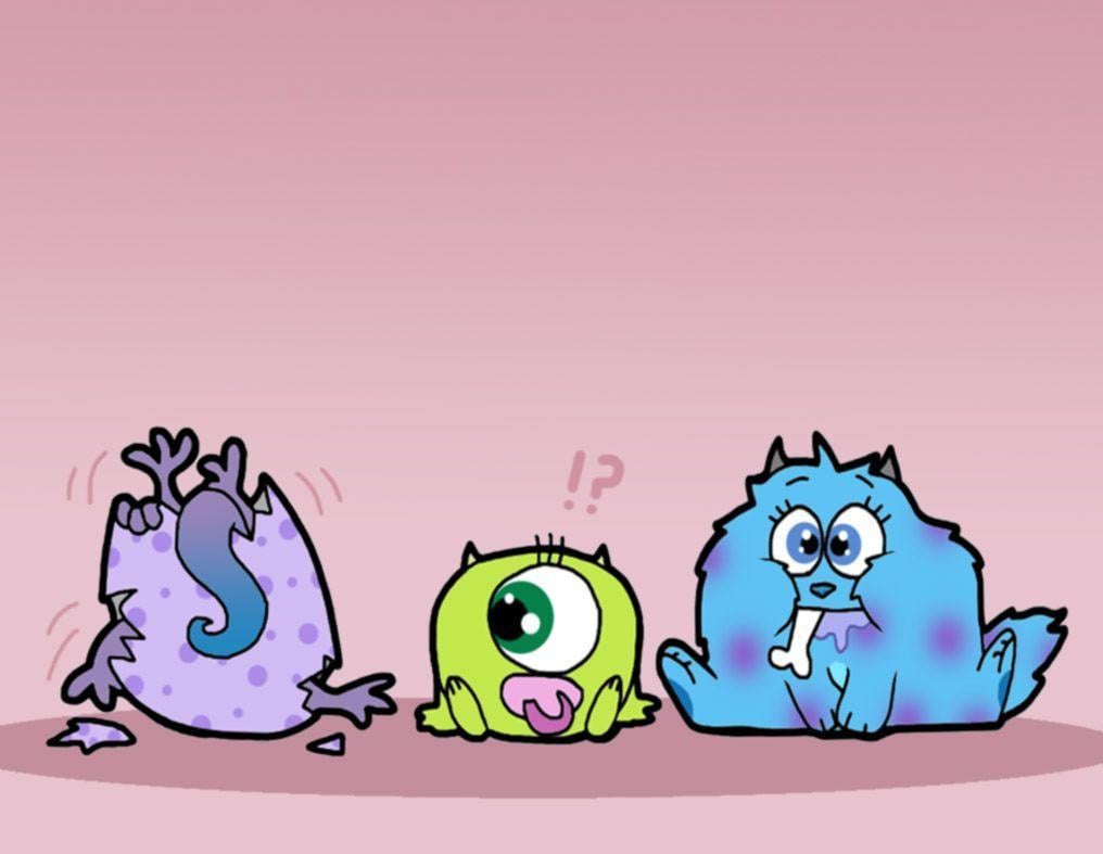 Cute Baby Monsters Wallpapers - Top Free Cute Baby Monsters Backgrounds -  WallpaperAccess
