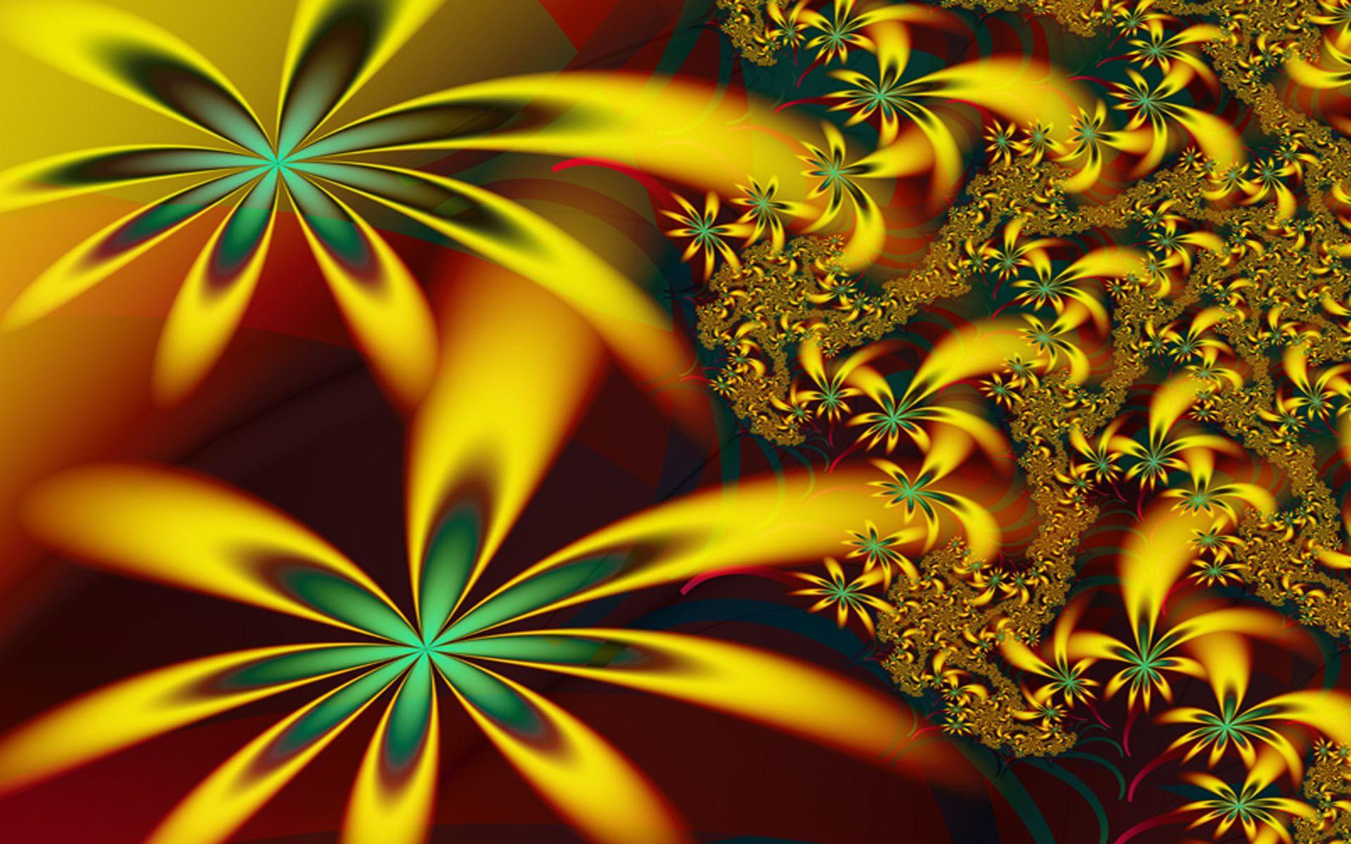 1920x1200 Floral Design Computer Digital Art Design Illustration Desktop