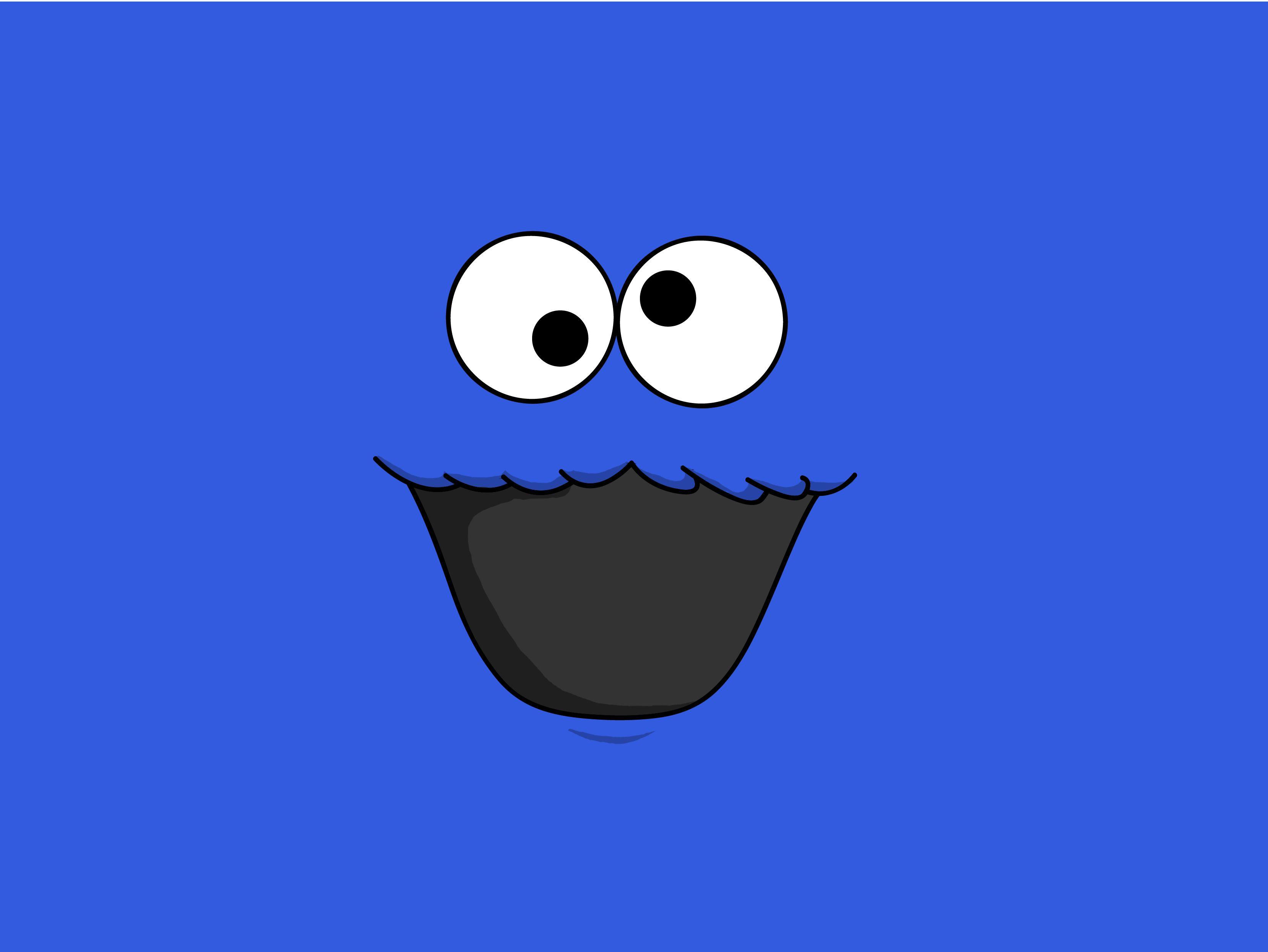 3317x2492 Cute Cookie Monster Wallpaper