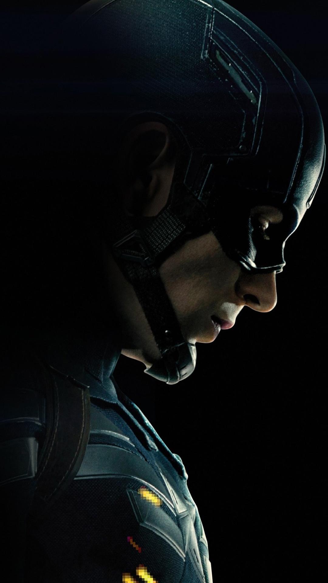 1080x1920 Captain America HD Wallpaper