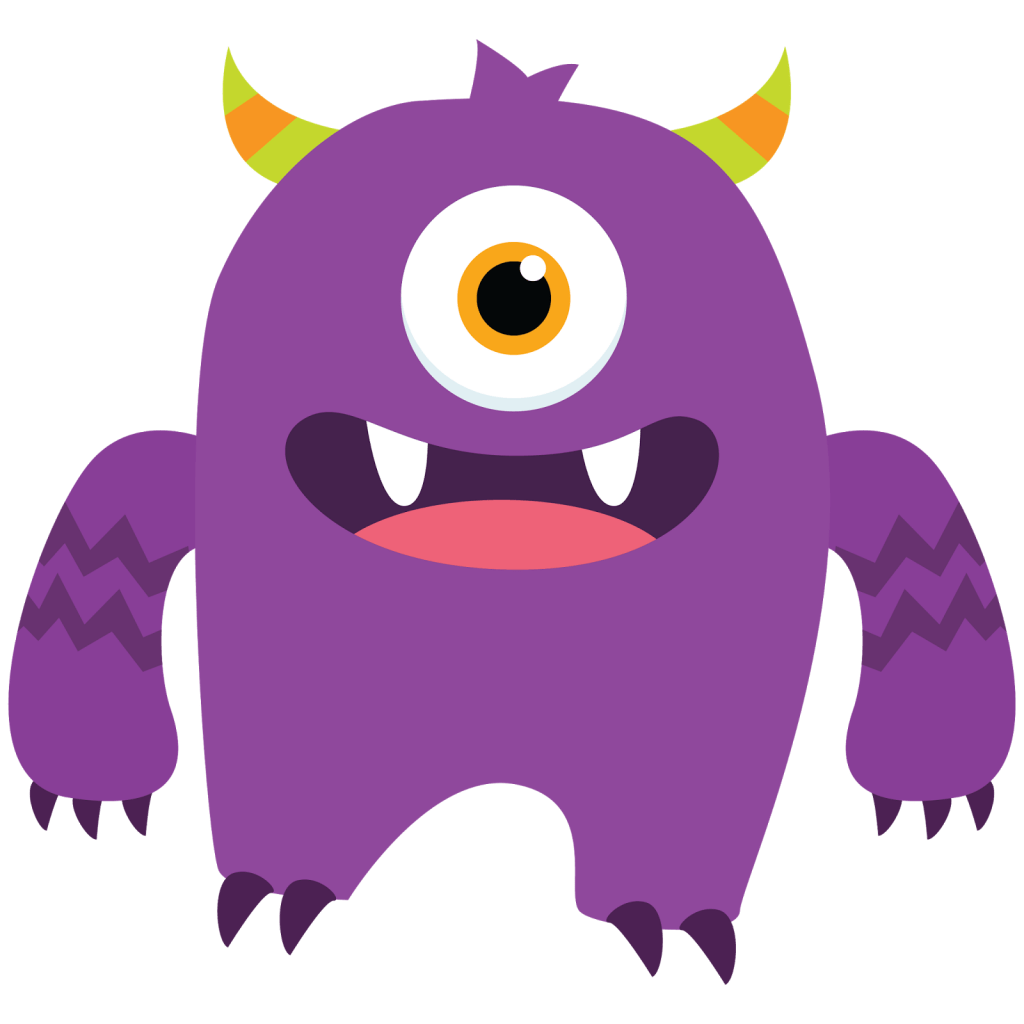 1024x1024 Monster Clipart