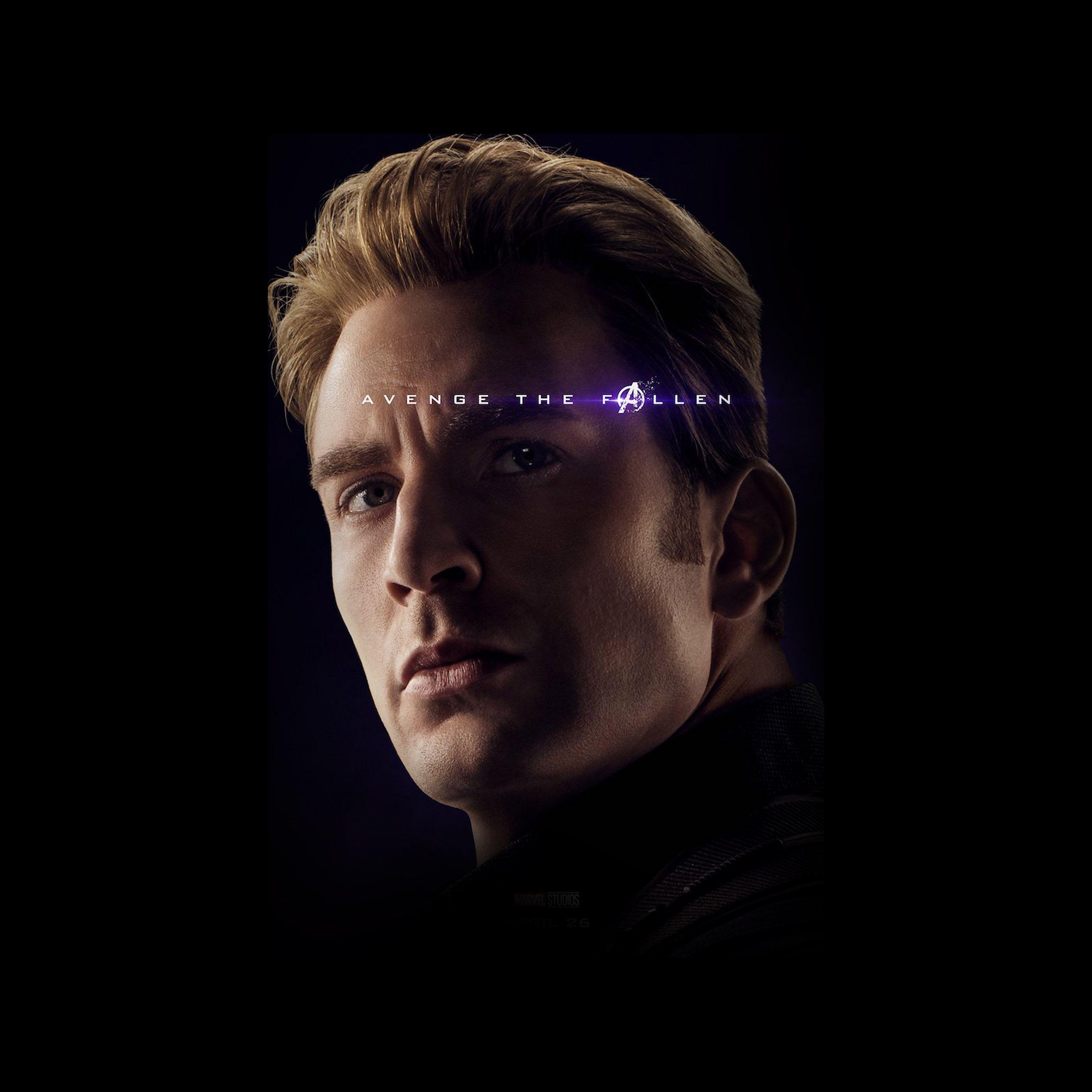 2732x2732 Captain America Avengers Endgame Hero Film Marvel Art Wallpaper