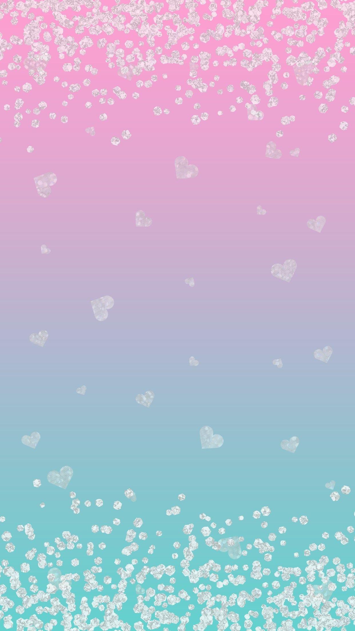 1242x2208 Purple Glitter