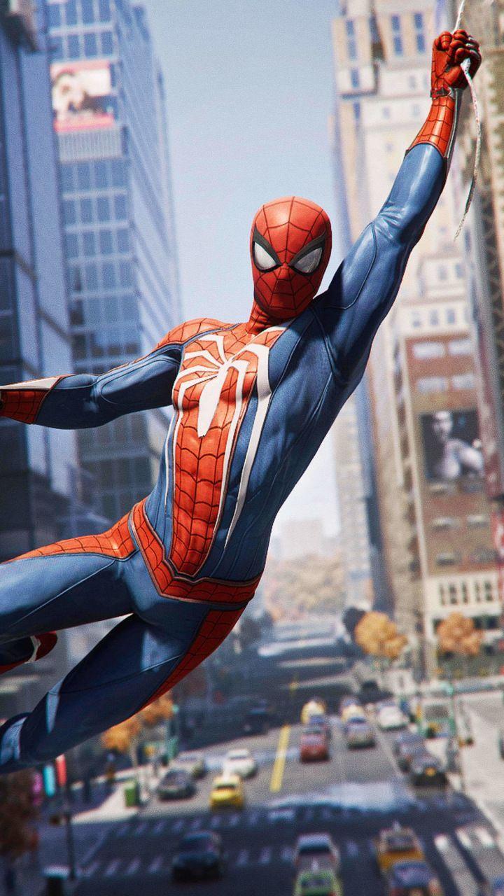 720x1280 Spider Man Ps Video Game, Hanging, 720x1280 Wallpaper. Marvel Spiderman, Spiderman, Marvel Superhero Posters