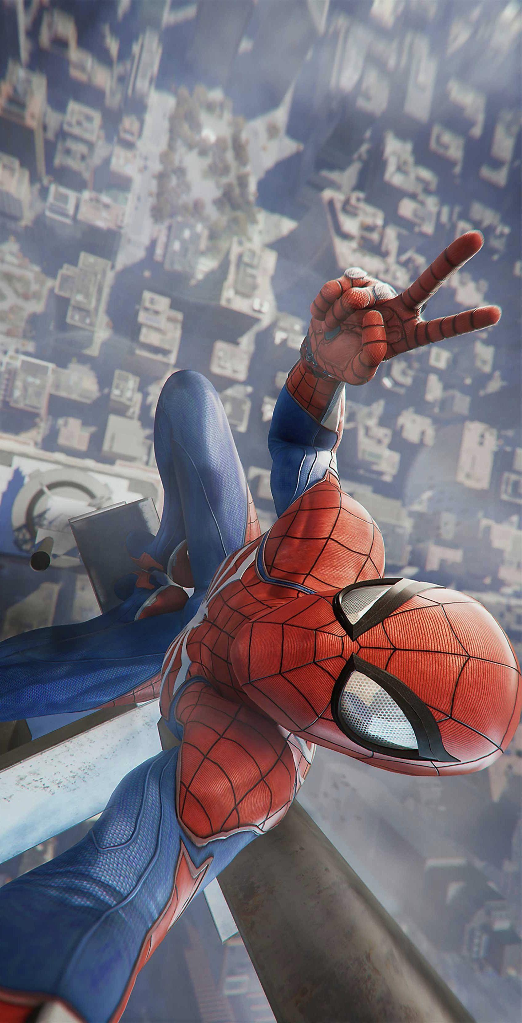 1698x3328 Spider Man Ps4 Wallpaper D Ecran Ps4 Spiderman