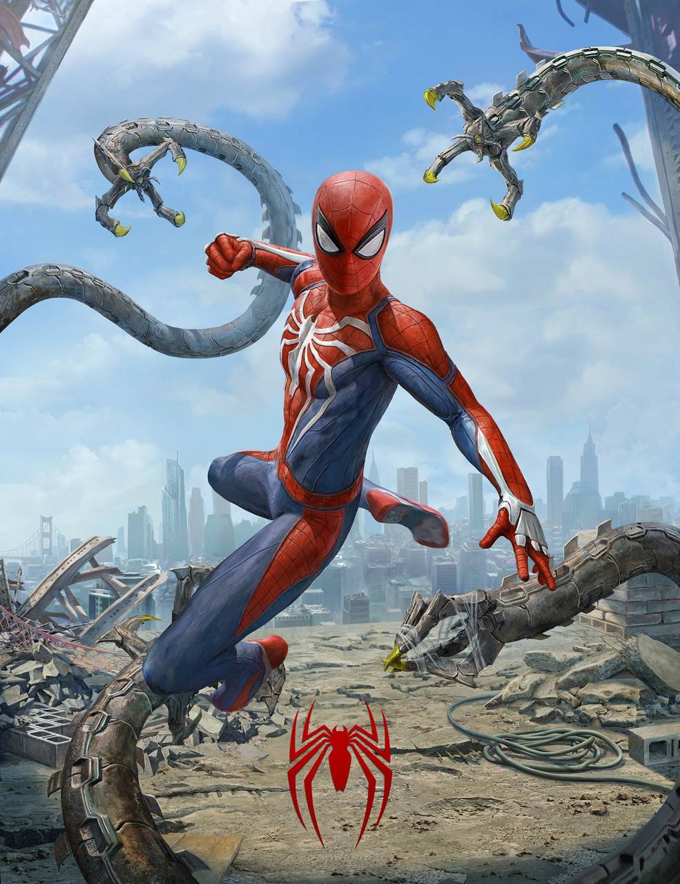 985x1280 Spider Man PS4 Wallpaper