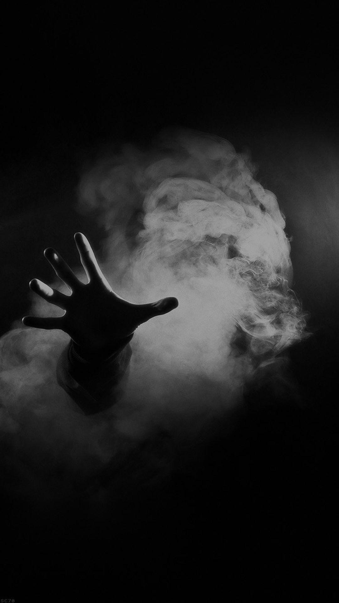 1080x1920 Smoking Girl Dark iPhone Wallpaper