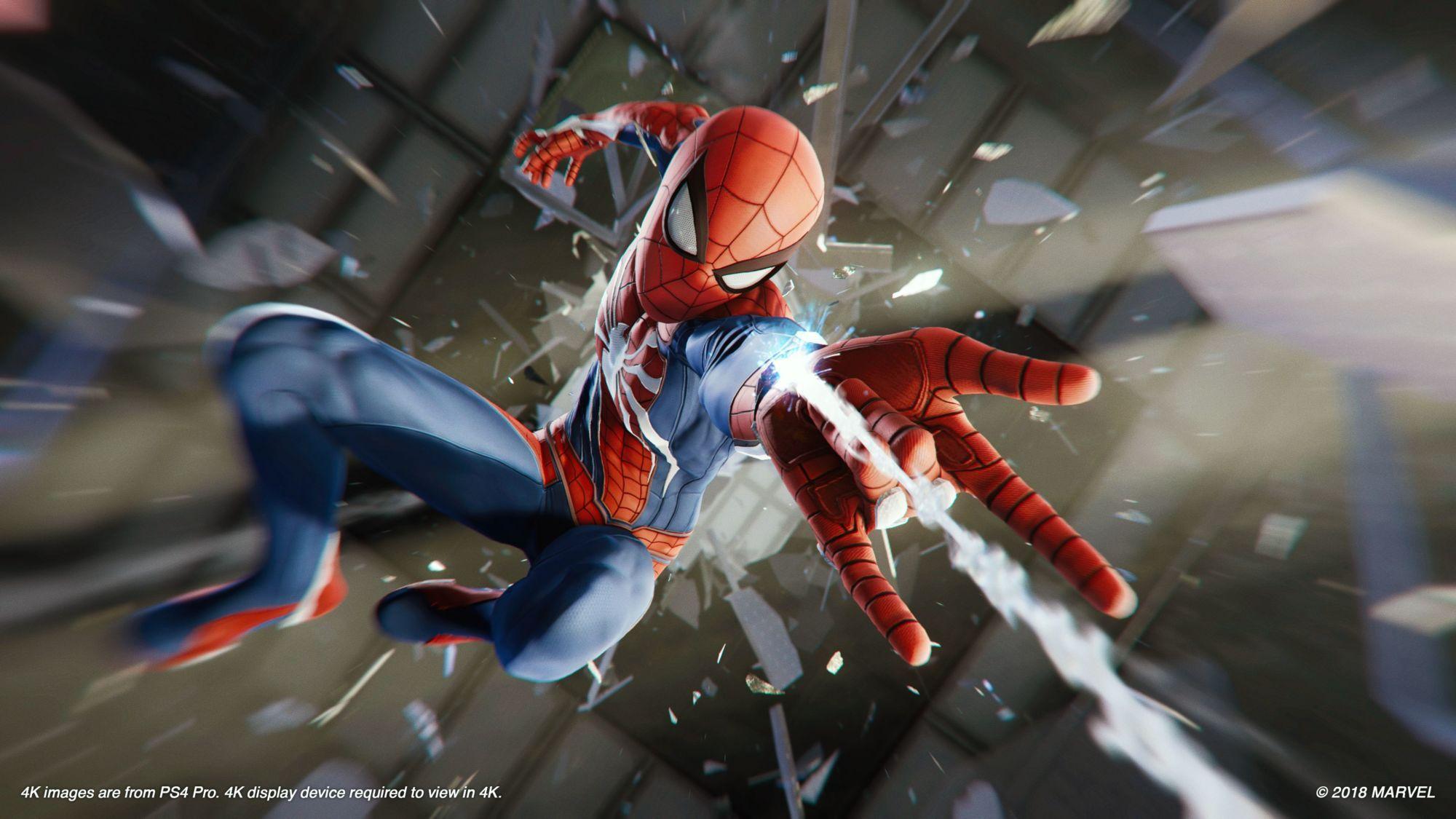 2000x1125 Sony Releases New 4K Image Of Marvel's Spider Man