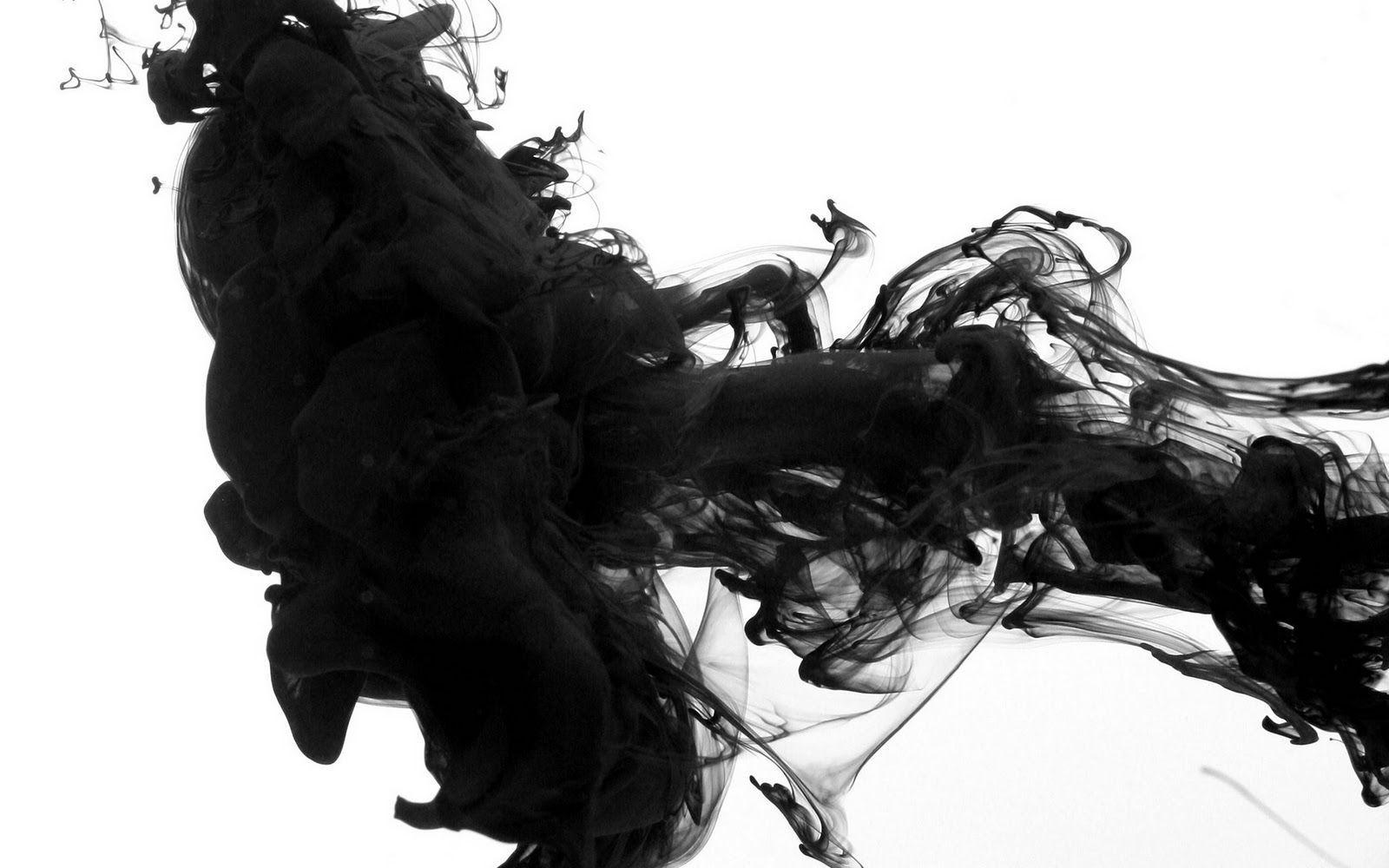 1600x1000 Black Smoke HD Background