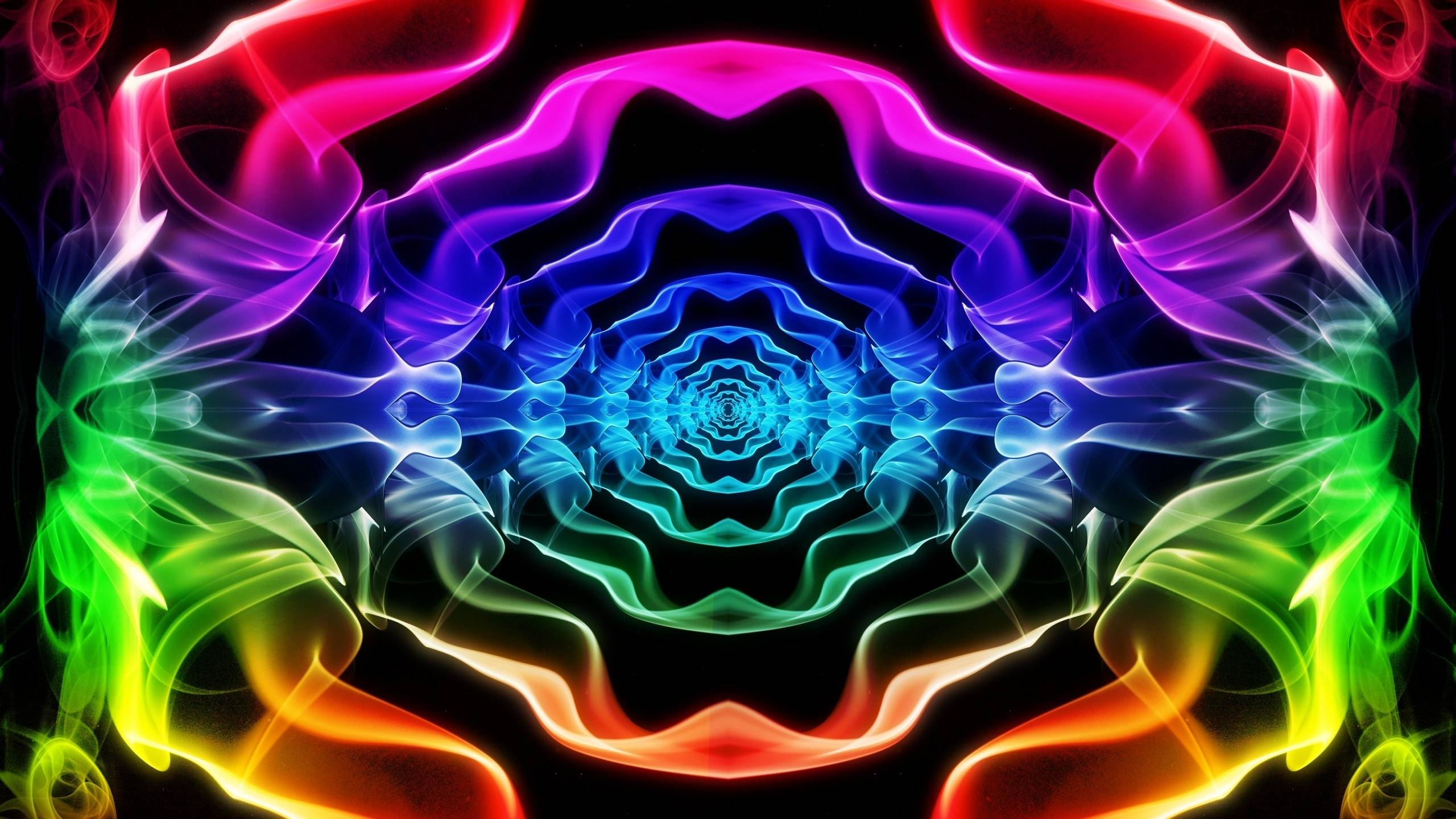 2560x1440 Free download VH66 wallpaper laptop Colorful smoke 2560x1440