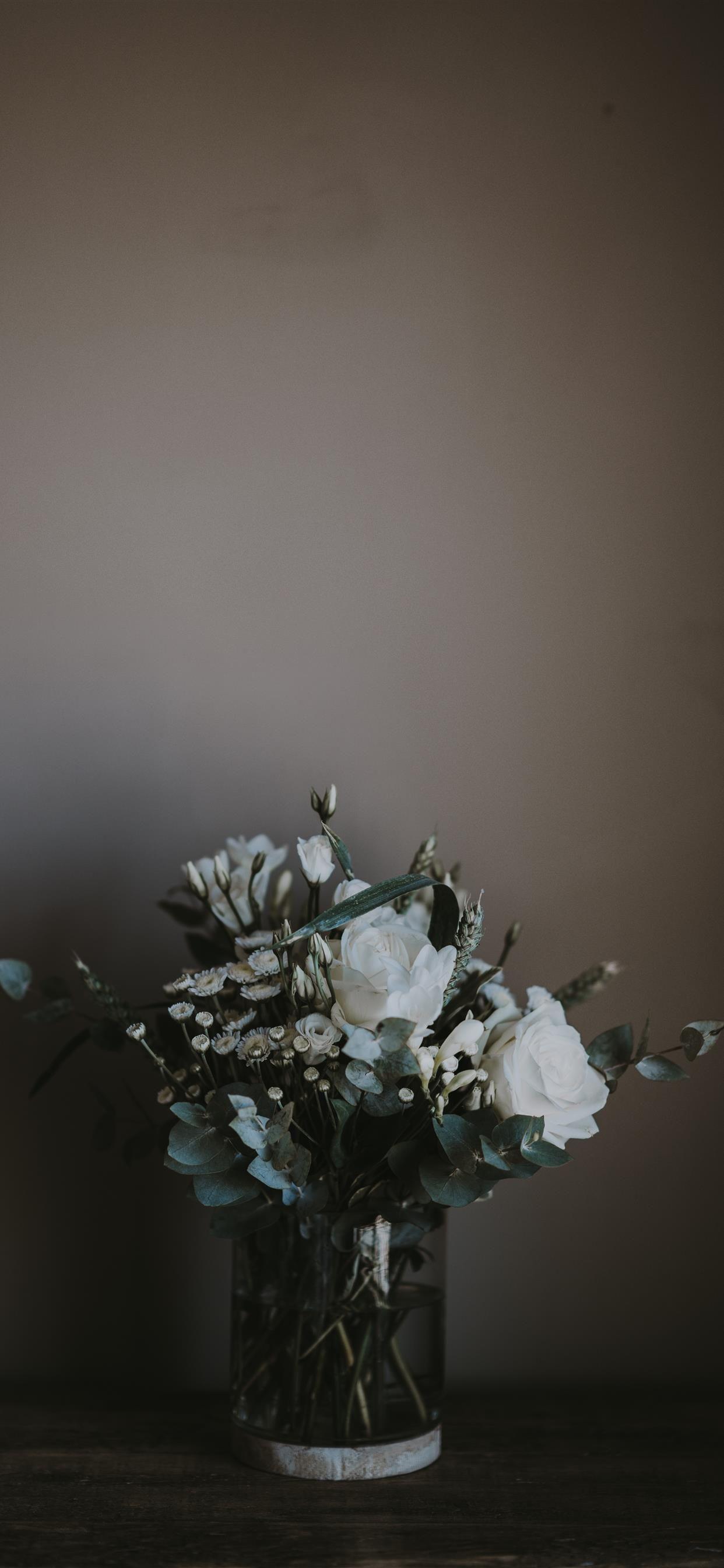 1242x2688 Dark florals iPhone X Wallpaper Free Download