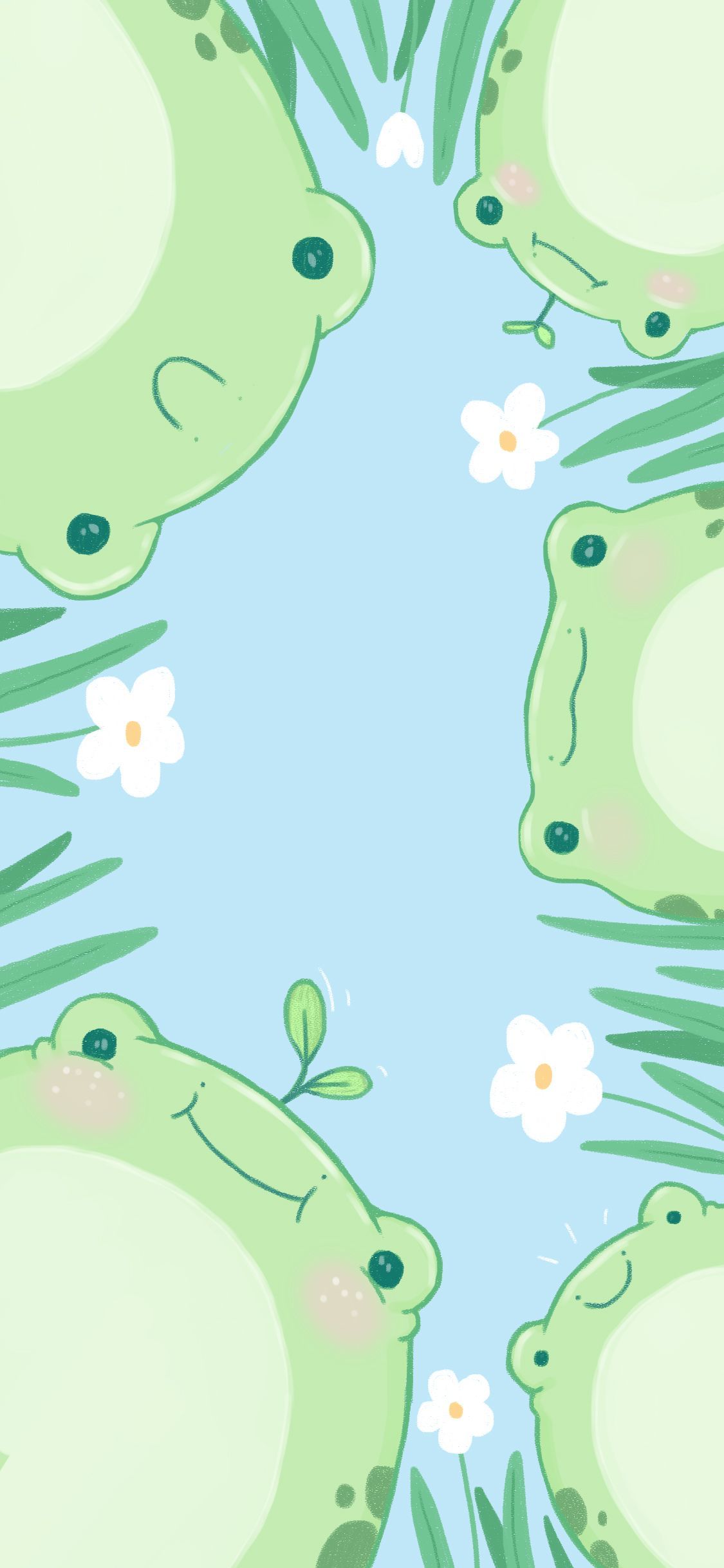 1125x2436 Frog wallpaper