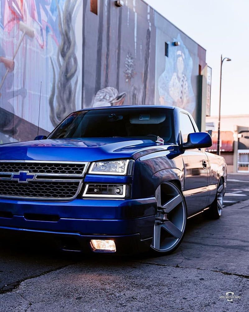 800x1000 Silverado ss clone, Silverado ss, trocas, azul, mamalonas, HD phone wallpaper