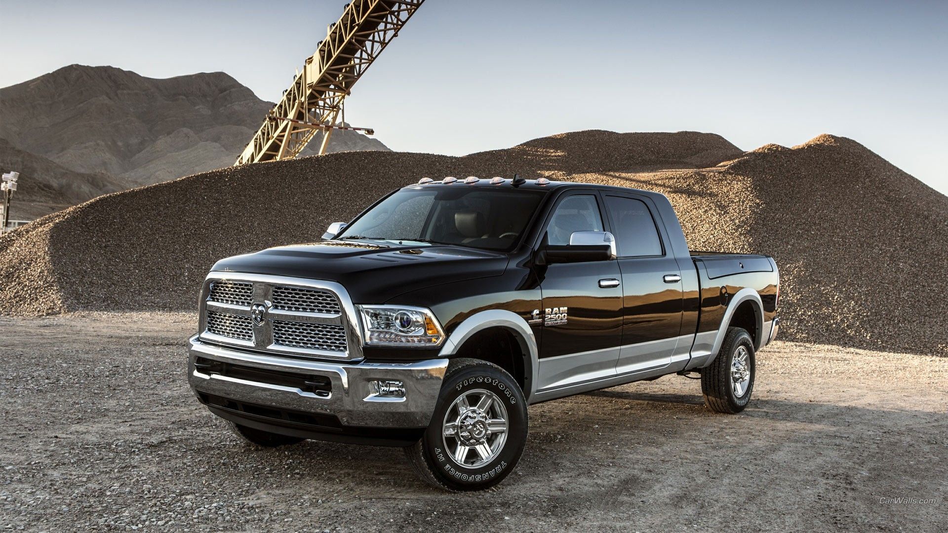 1920x1080 HD Wallpaper: Dodge Ram 2500 Power and Performance