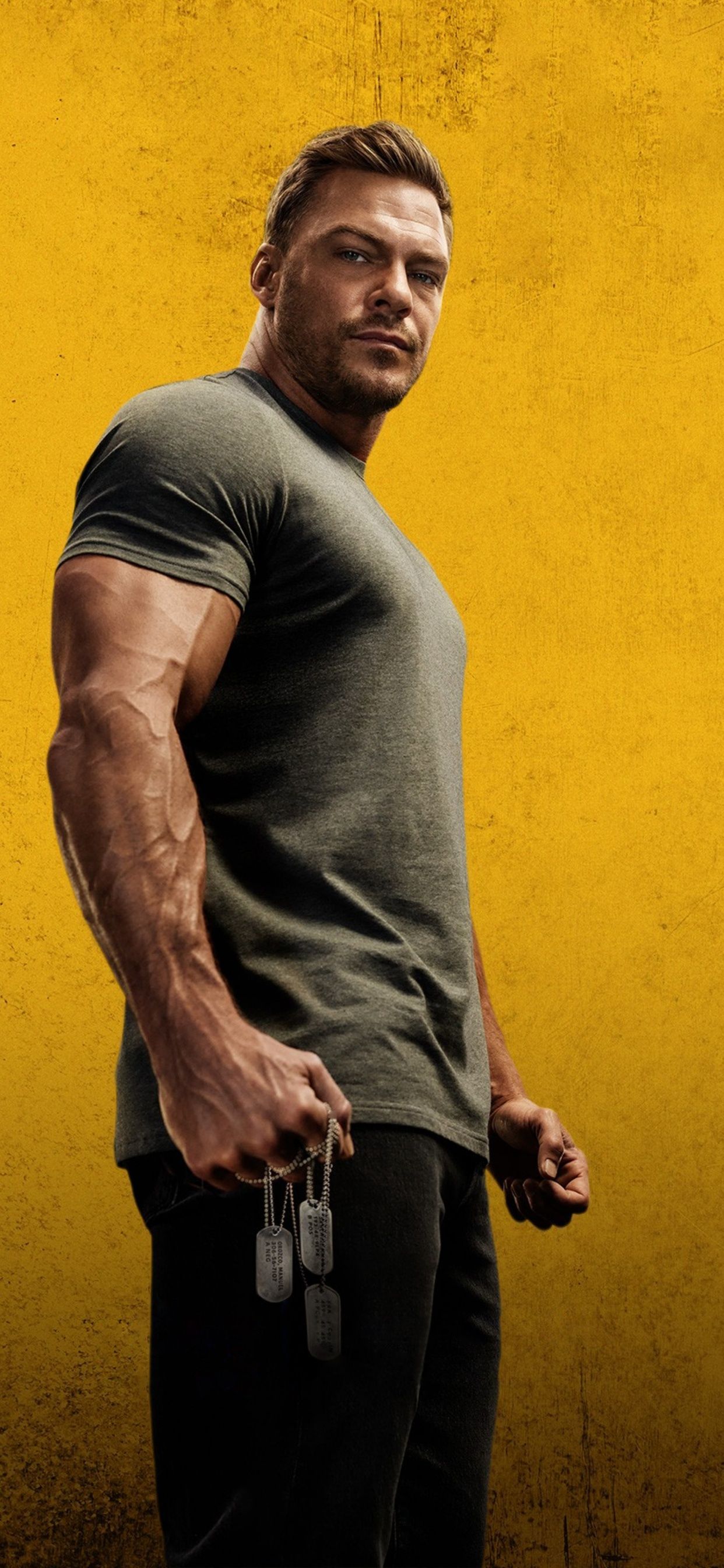 1242x2688 Reacher Wallpaper 4K, 8K, TV series, Alan Ritchson