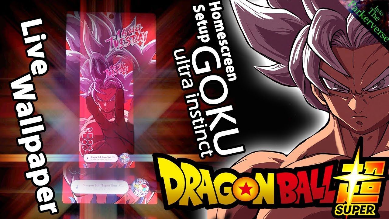 1280x720 Goku ULTRA Instinct Wallpaper + Homescreen setup Nova Goku Theme
