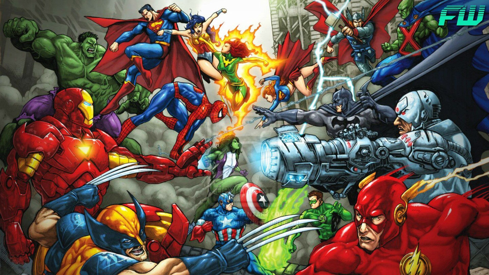 1920x1080 Marvel And DC Comics Team Ups That Will Make Fans Go Crazy