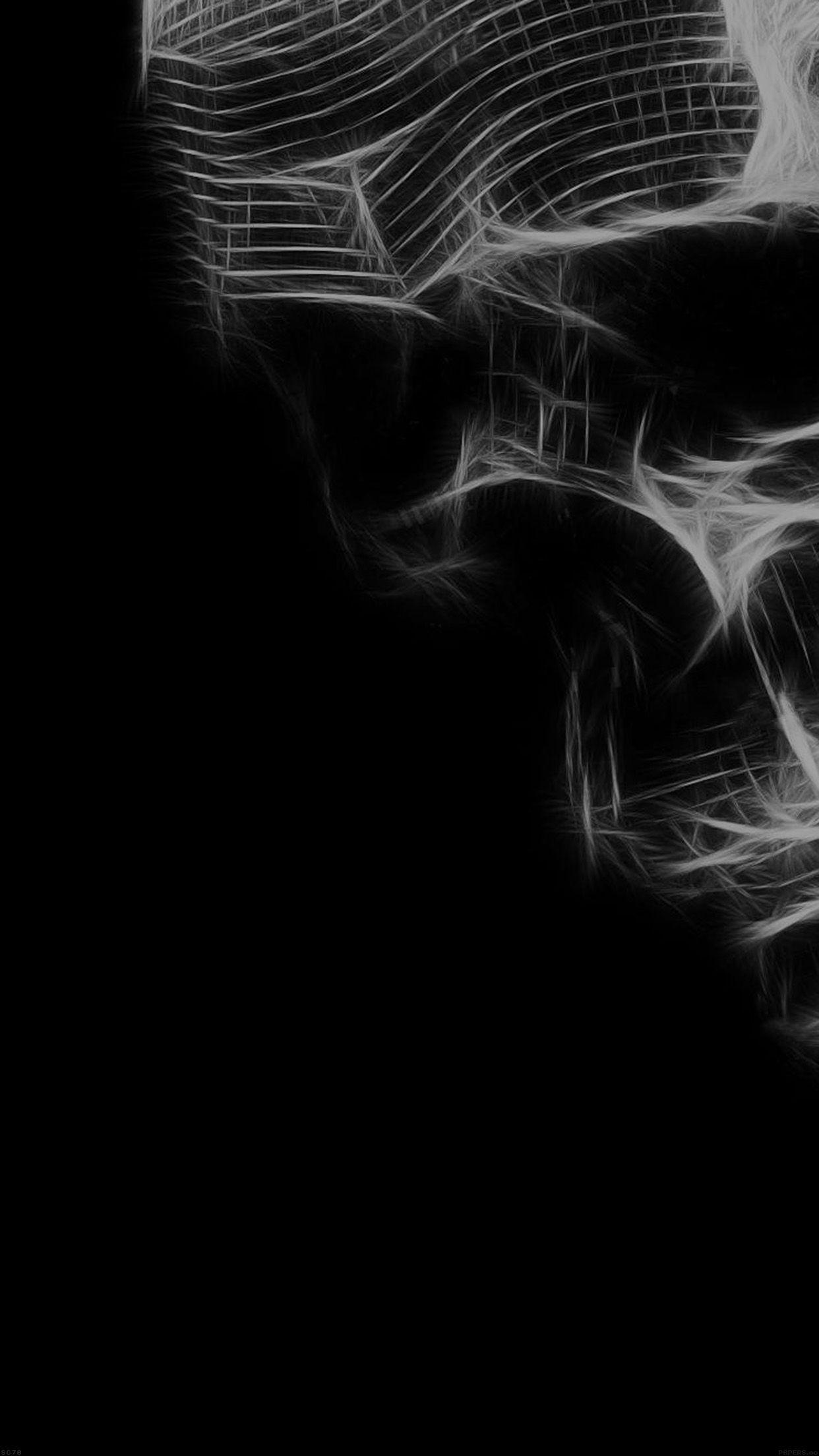 1242x2208 Skull wallpaper android