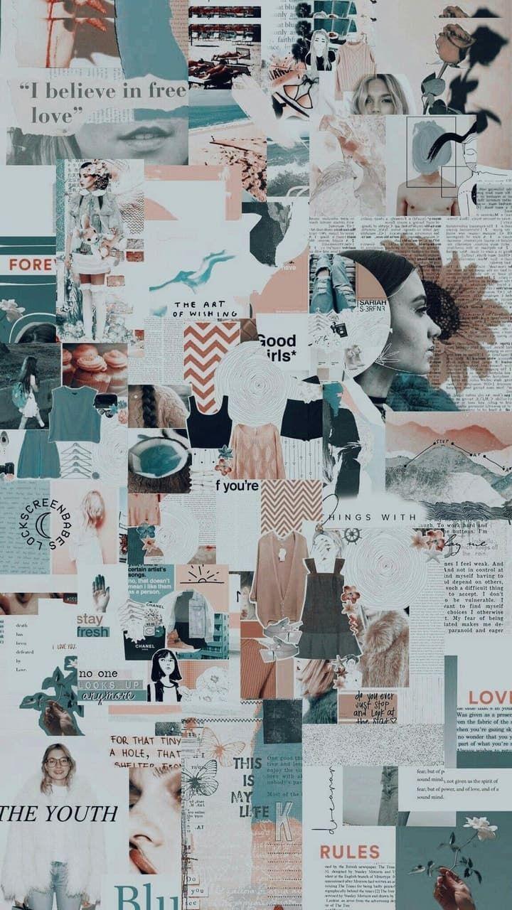 Pastel Aesthetic Collage Wallpapers - Top Những Hình Ảnh Đẹp