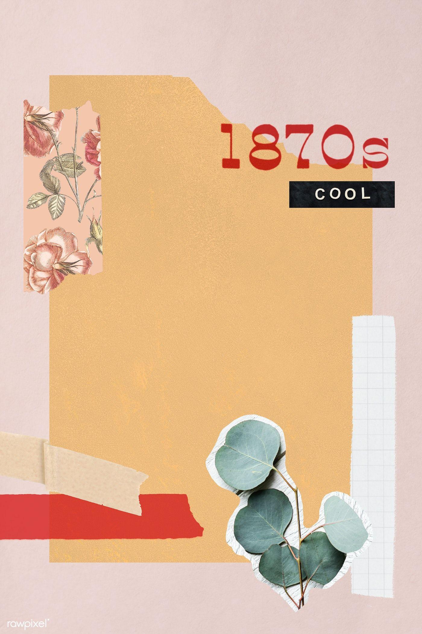 1400x2100 Cool pastel banner. Royalty free stock illustration