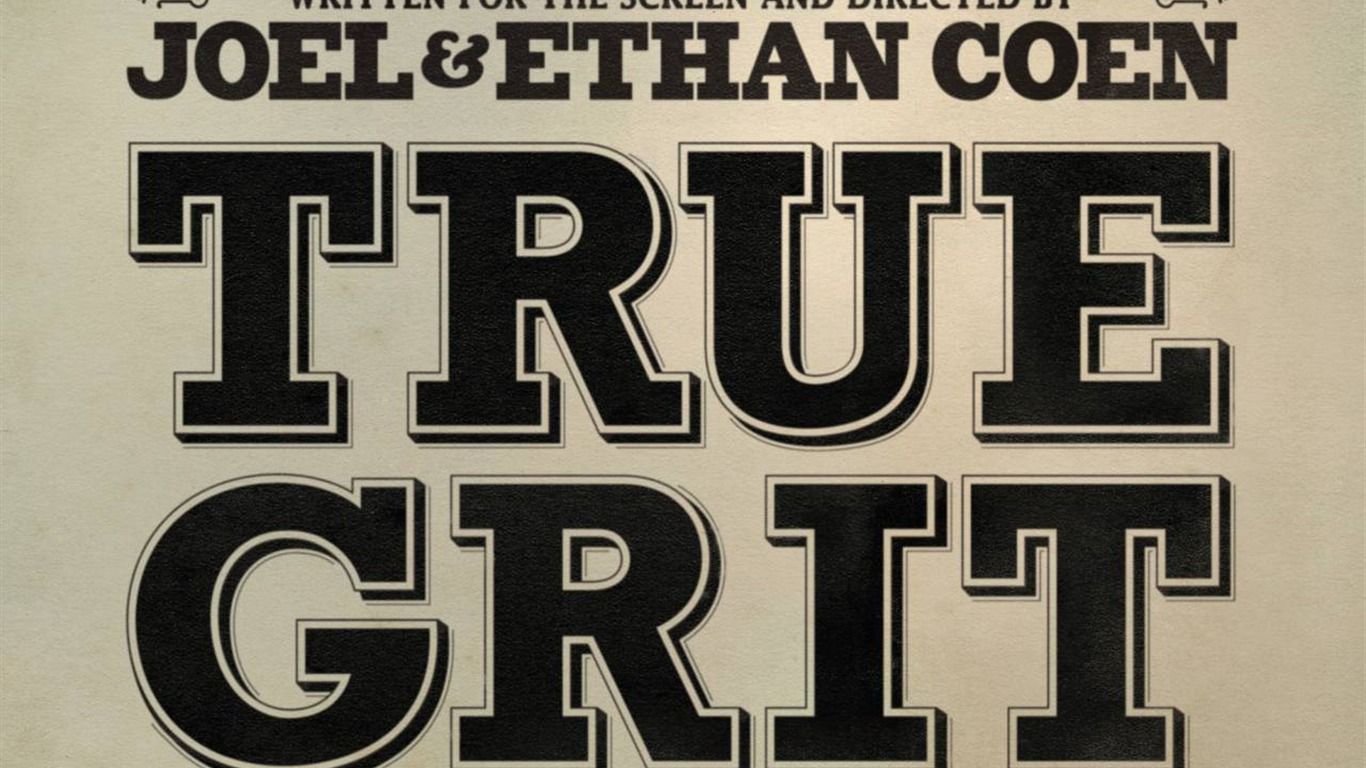 1366x768 True Grit Wallpaper Grit Wallpaper & Background Download