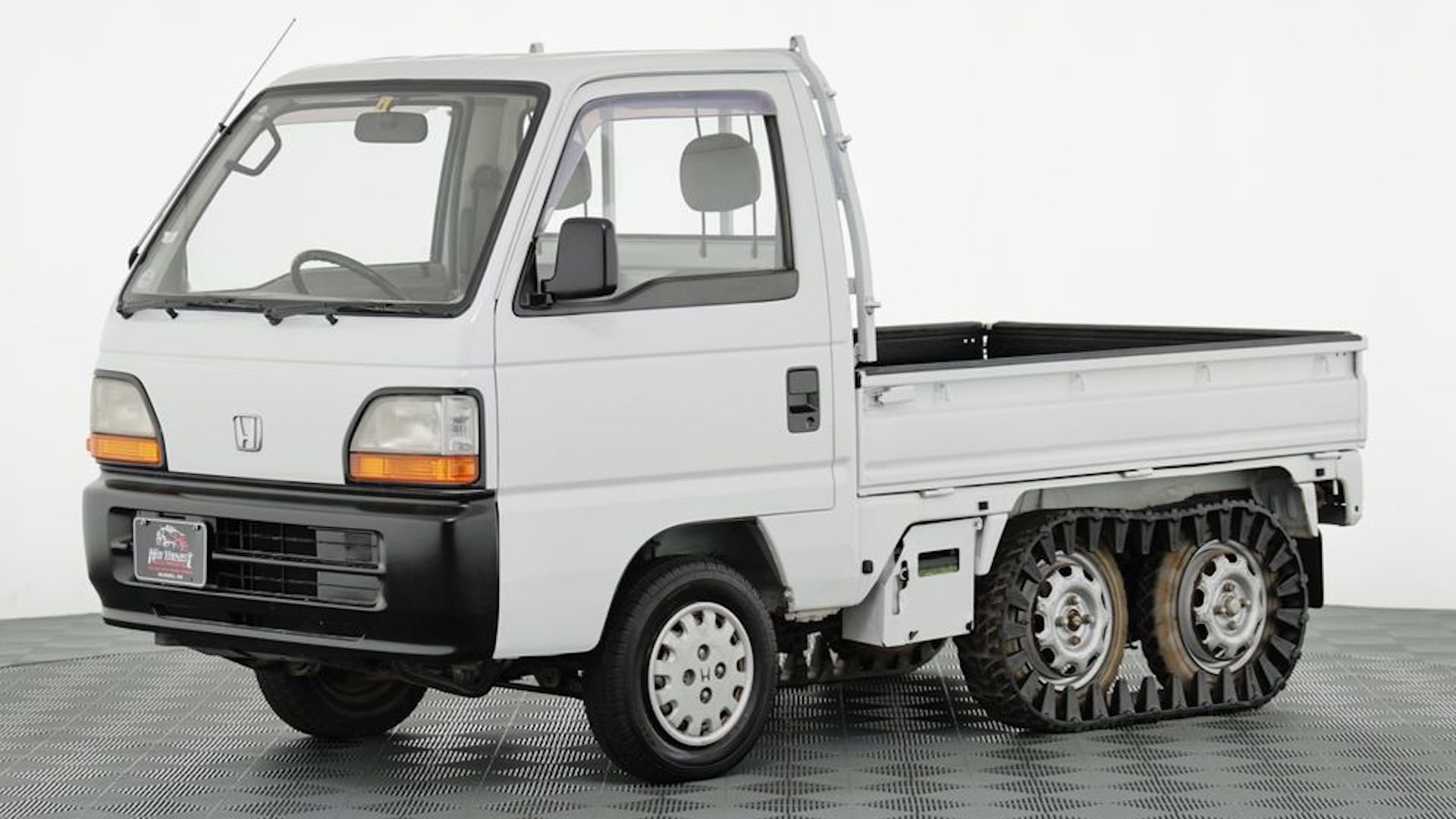 1920x1080 Honda Made A Factory Tandem Axle Kei Truck With Tank Treads, And One's In America