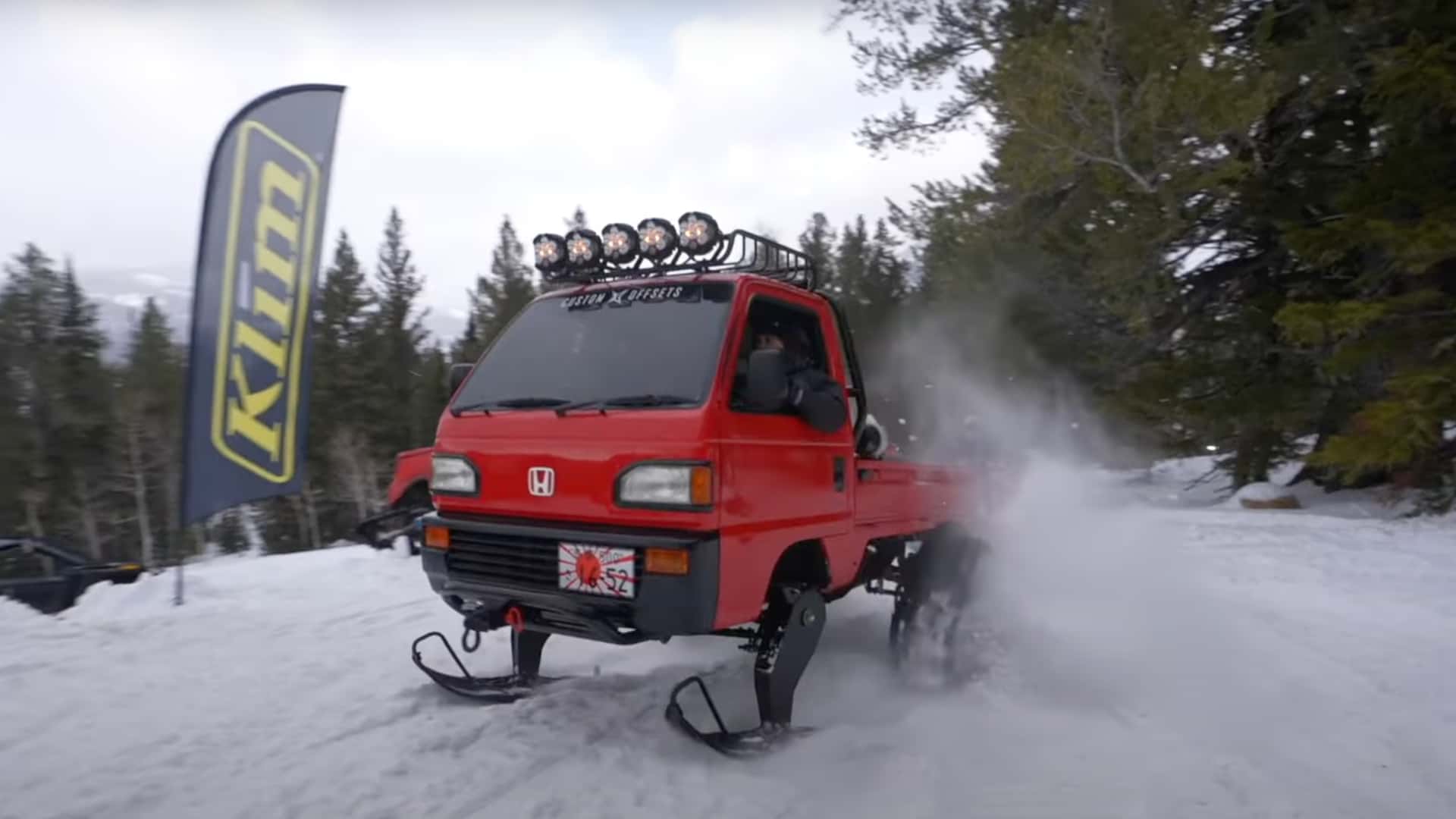 1920x1080 This Kei Truck Has a Turbocharged Superbike Engine Heart, and Snowmobile Tracks