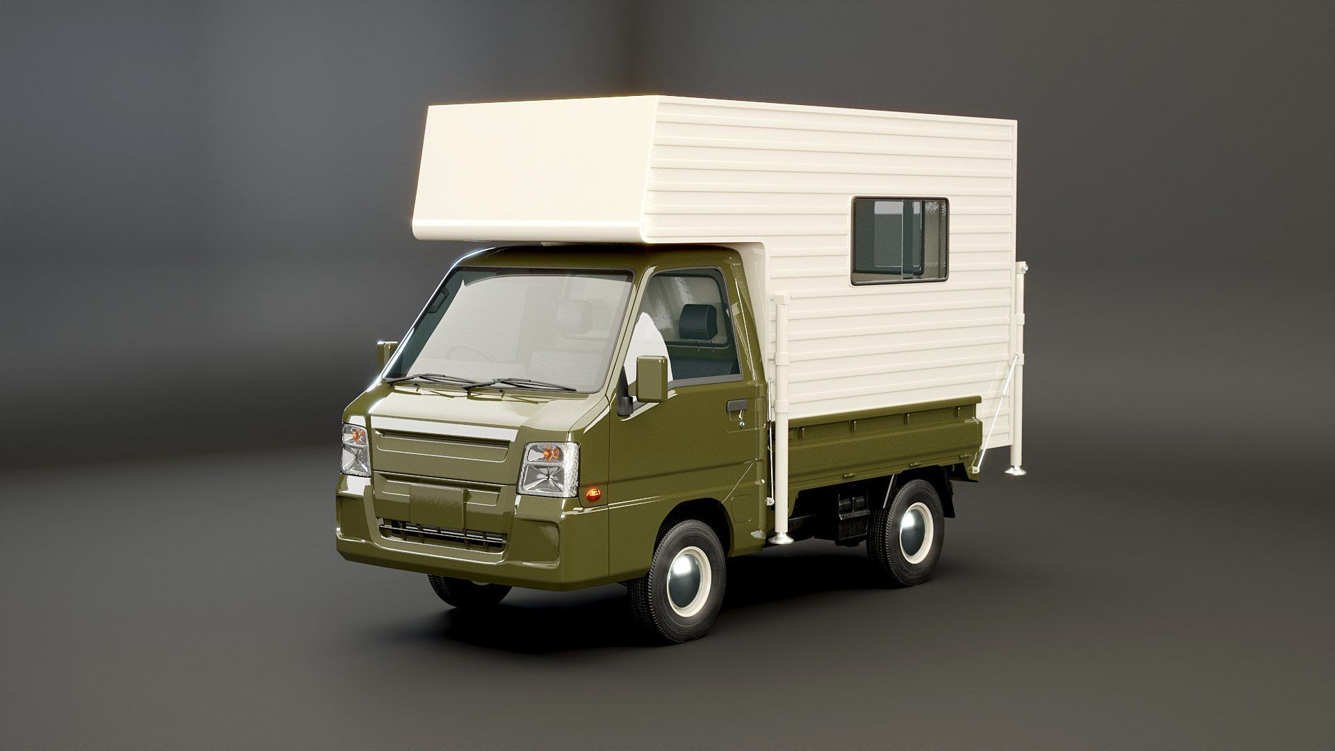1920x1080 3D K Camper Kei Truck Camper