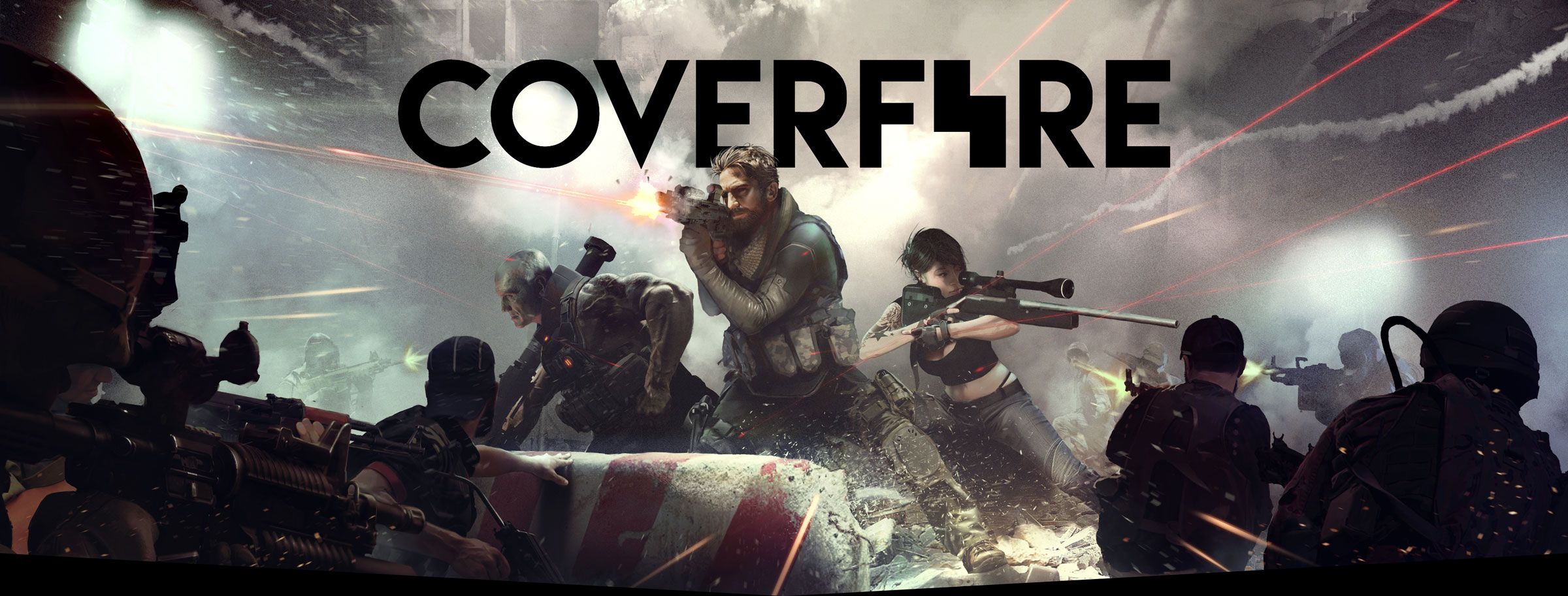 2400x913 Cover Fire: Offline Shooting Games Wallpaper