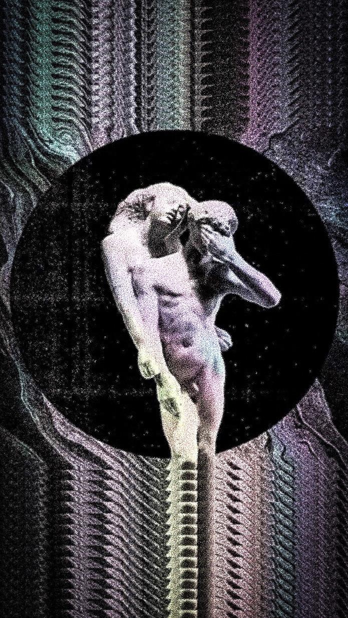 695x1235 Reflektor album cover wallpaper, not very good but figured I'd put it up in case anyone else was interested