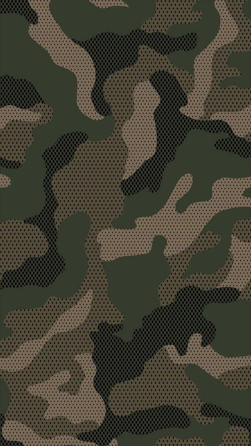 800x1422 Free HD Military Camouflage Wallpaper