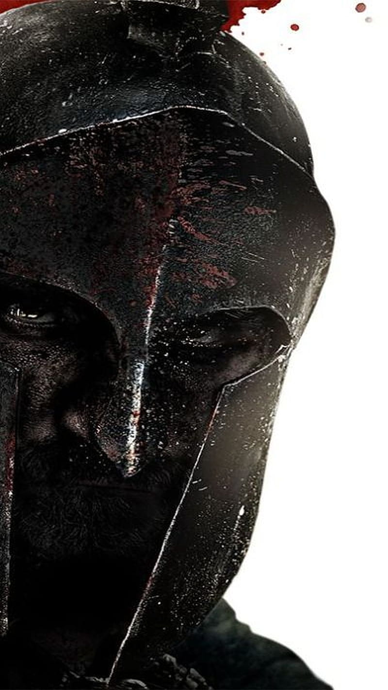 800x1422 Spartan, anime, black, HD phone wallpaper